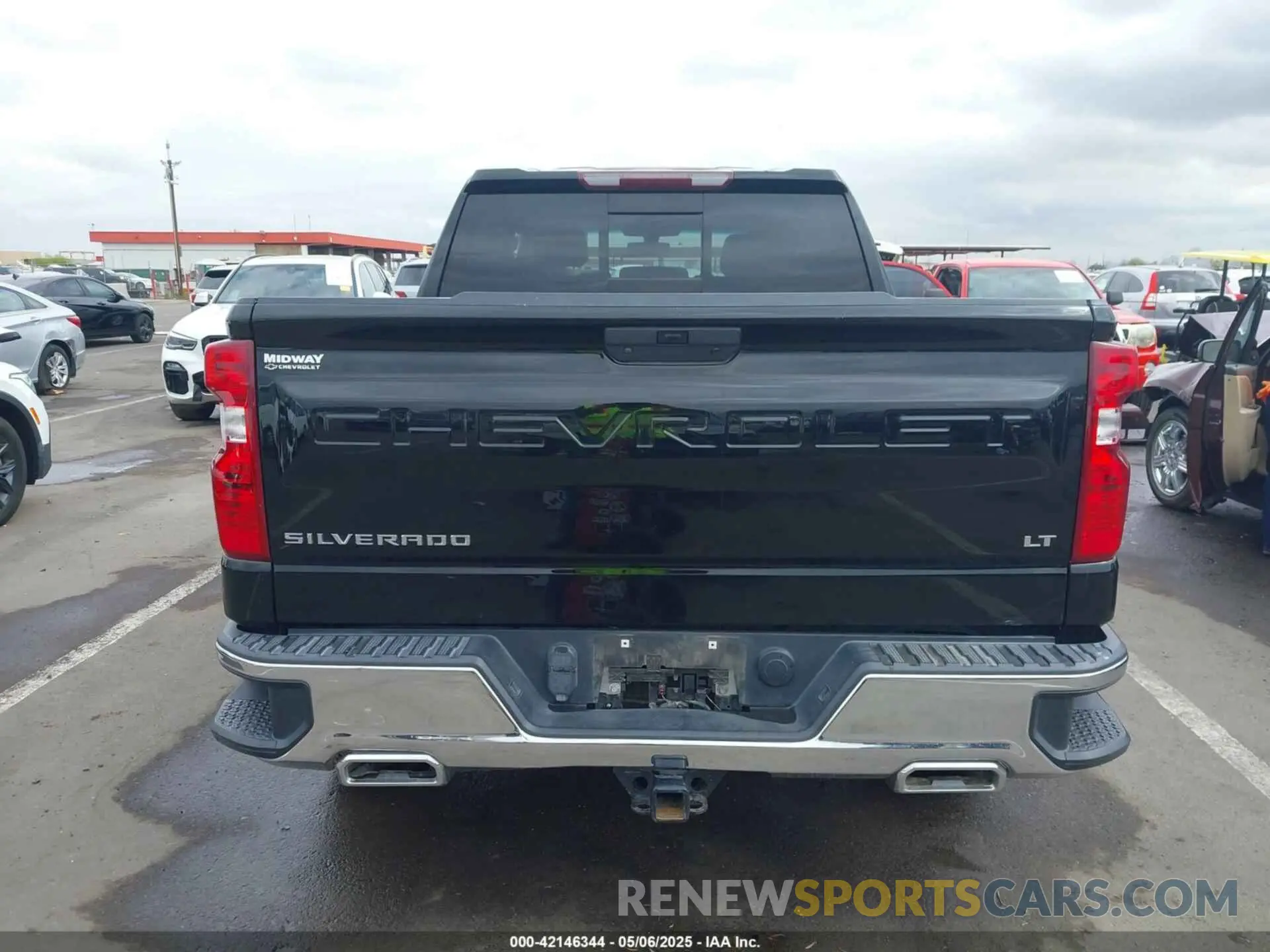 16 fotografías del automóvil dañado 3GCUYDET1MG141861 CHEVROLET SILVERADO 1500 2021
