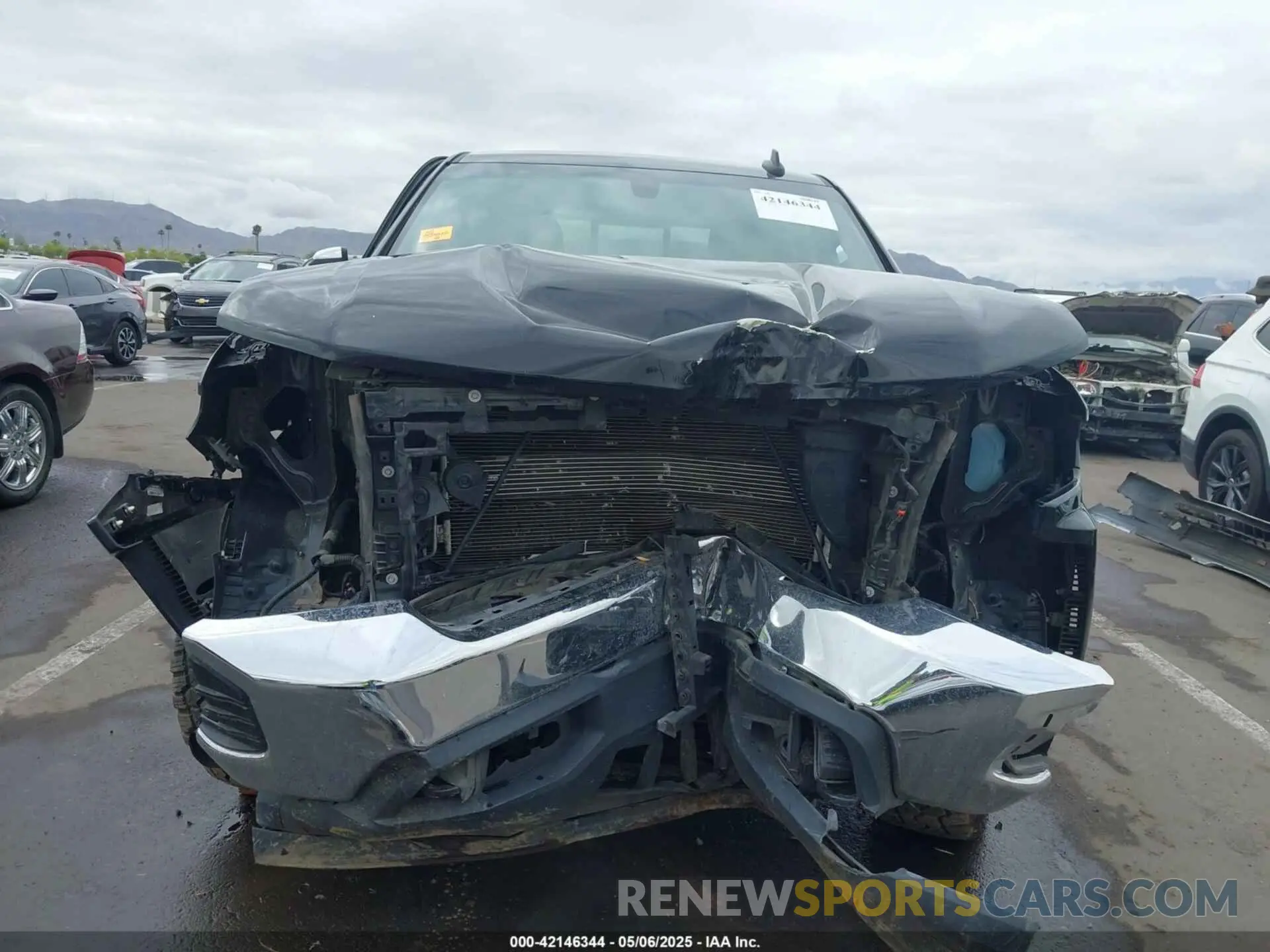 6 fotografías del automóvil dañado 3GCUYDET1MG141861 CHEVROLET SILVERADO 1500 2021