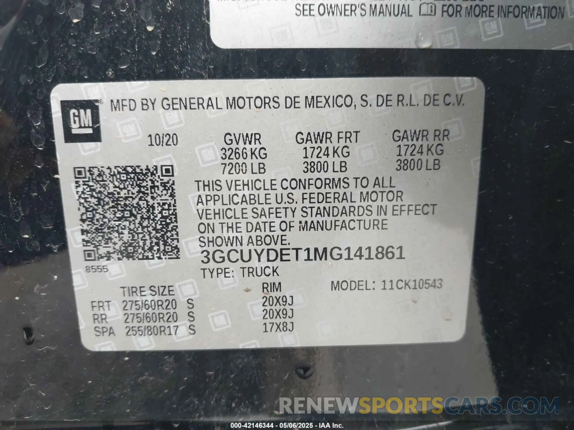 9 fotografías del automóvil dañado 3GCUYDET1MG141861 CHEVROLET SILVERADO 1500 2021