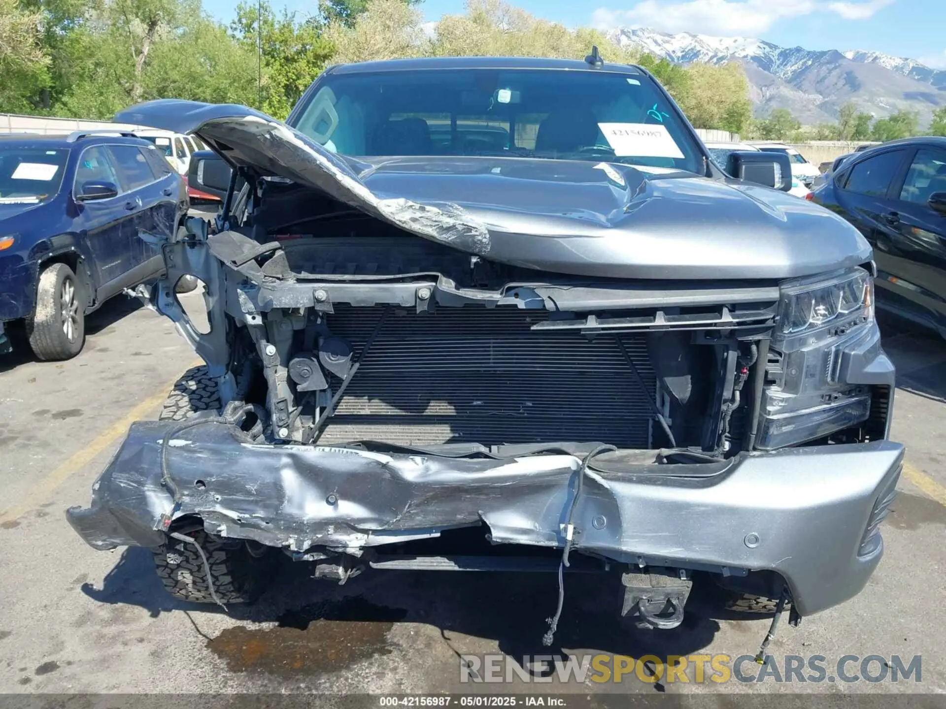 13 fotografías del automóvil dañado 3GCUYEED2MG204500 CHEVROLET SILVERADO 1500 2021