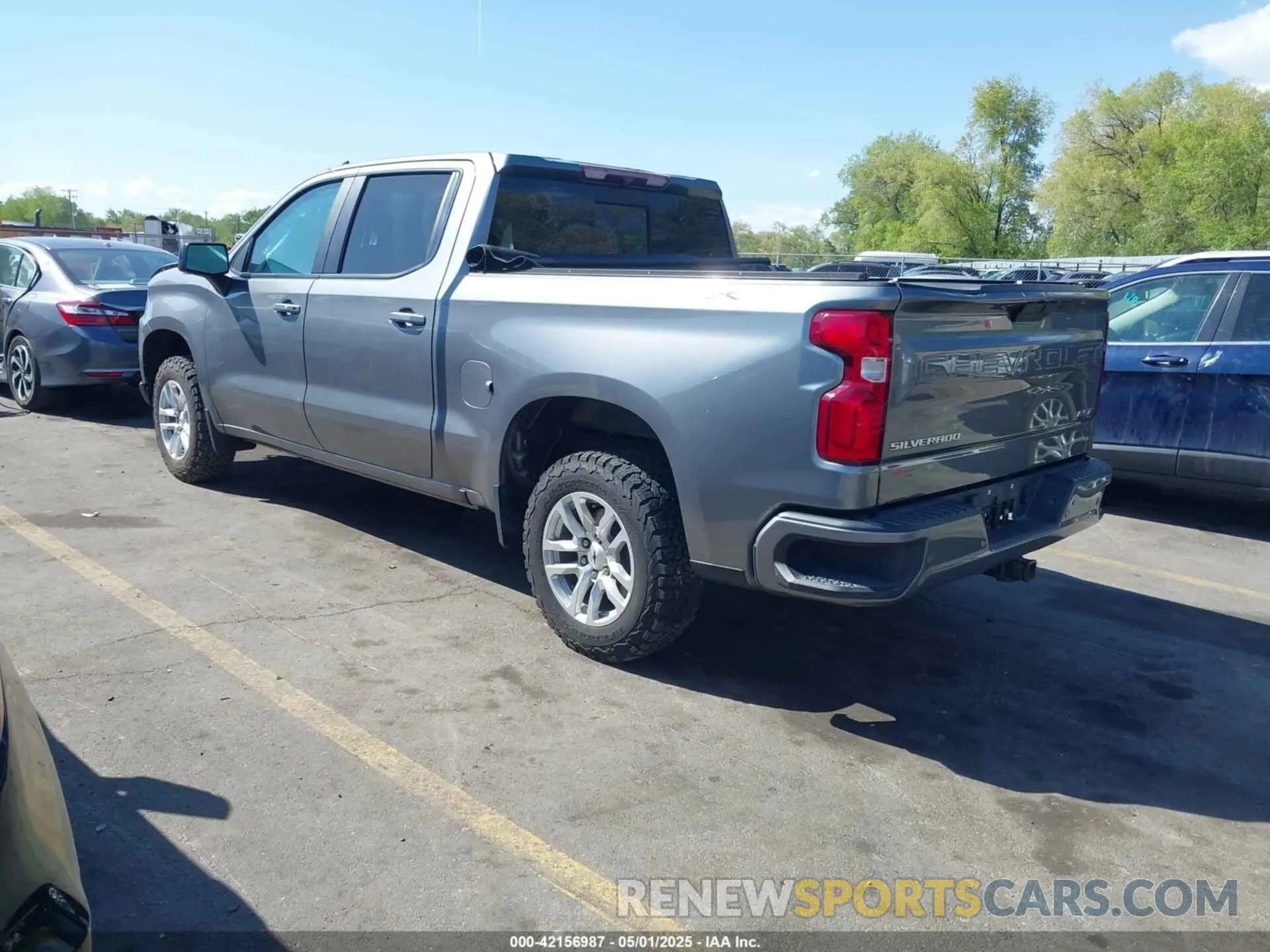 3 fotografías del automóvil dañado 3GCUYEED2MG204500 CHEVROLET SILVERADO 1500 2021