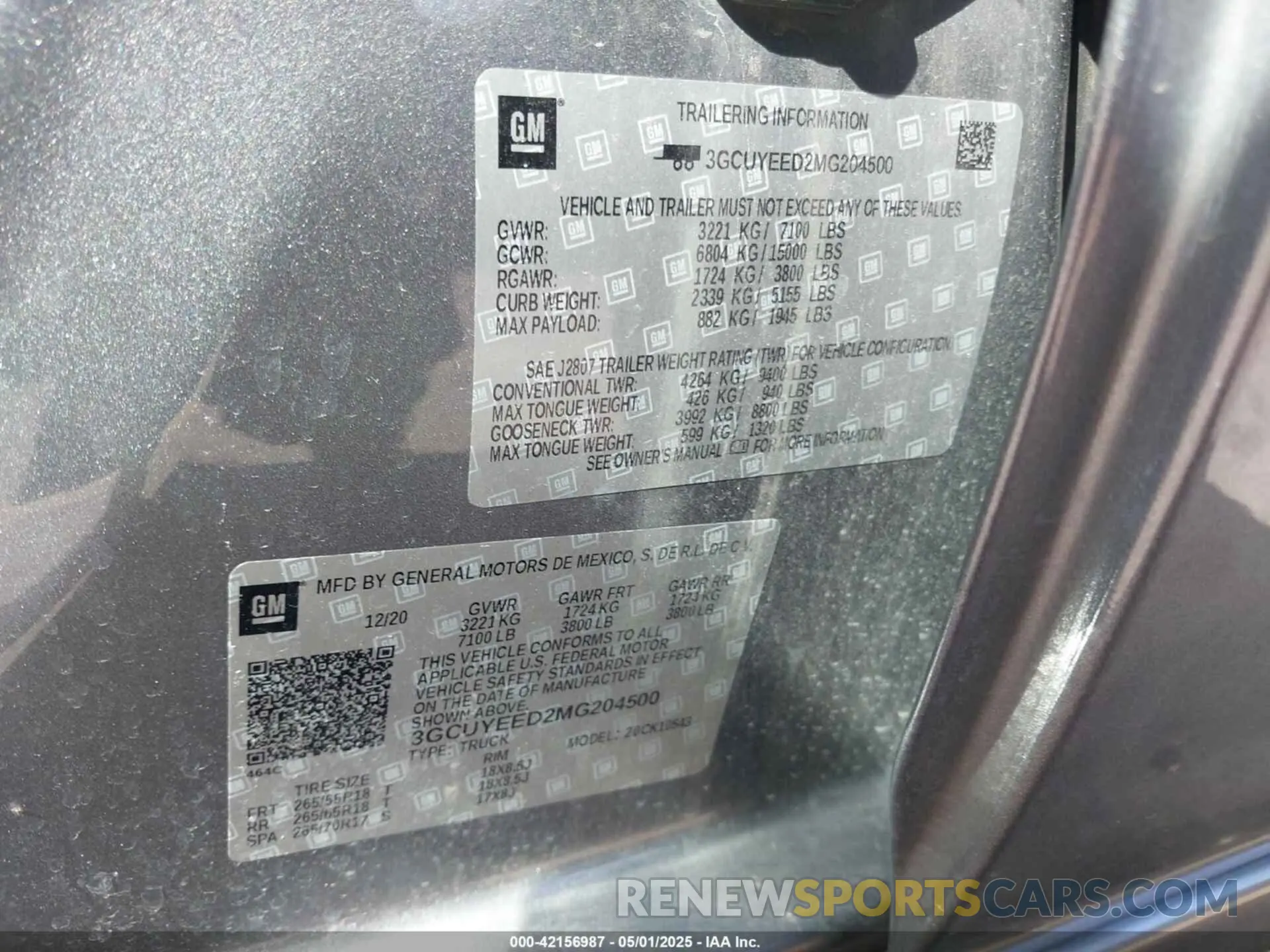 9 fotografías del automóvil dañado 3GCUYEED2MG204500 CHEVROLET SILVERADO 1500 2021