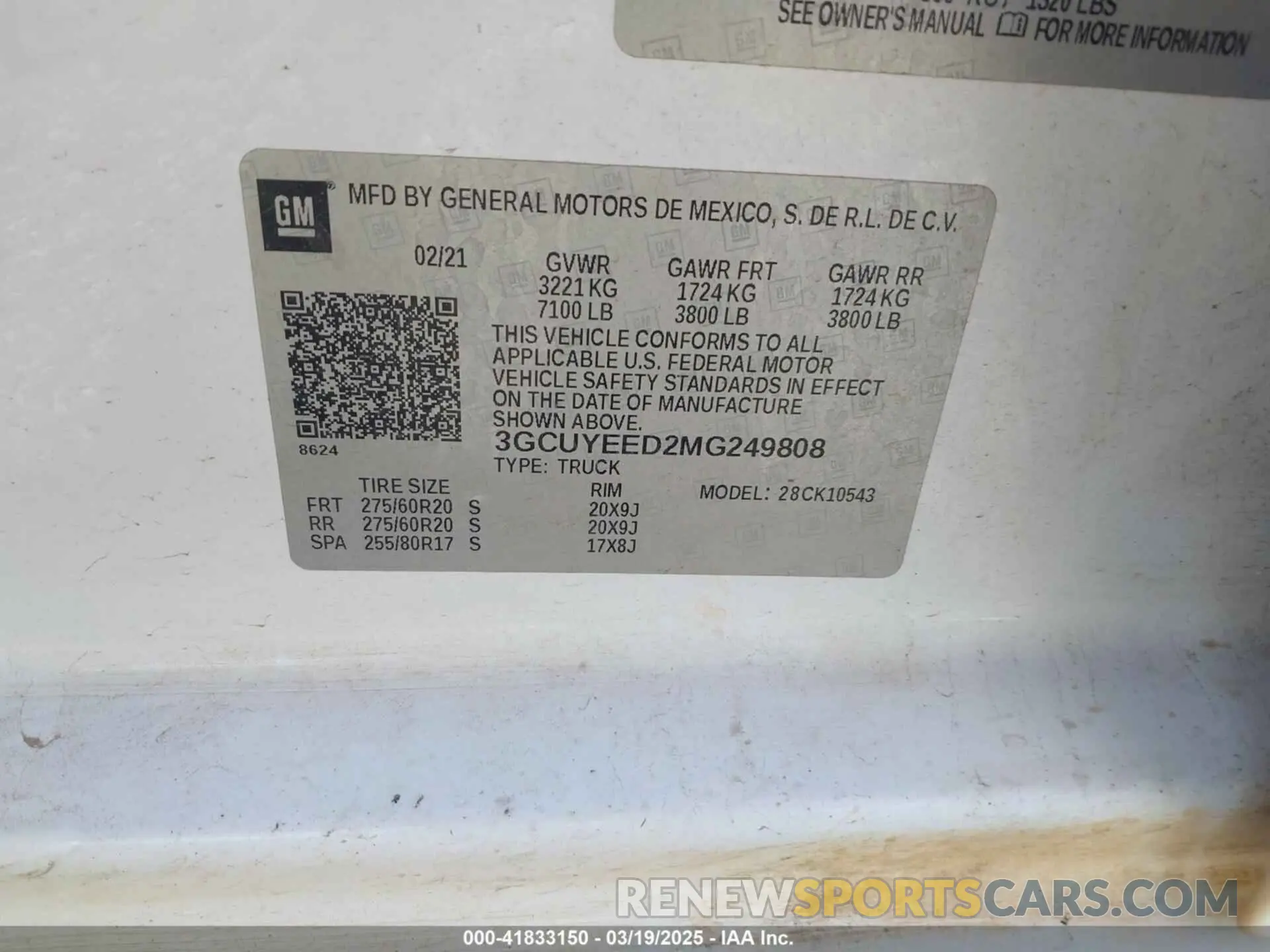 9 fotografías del automóvil dañado 3GCUYEED2MG249808 CHEVROLET SILVERADO 1500 2021