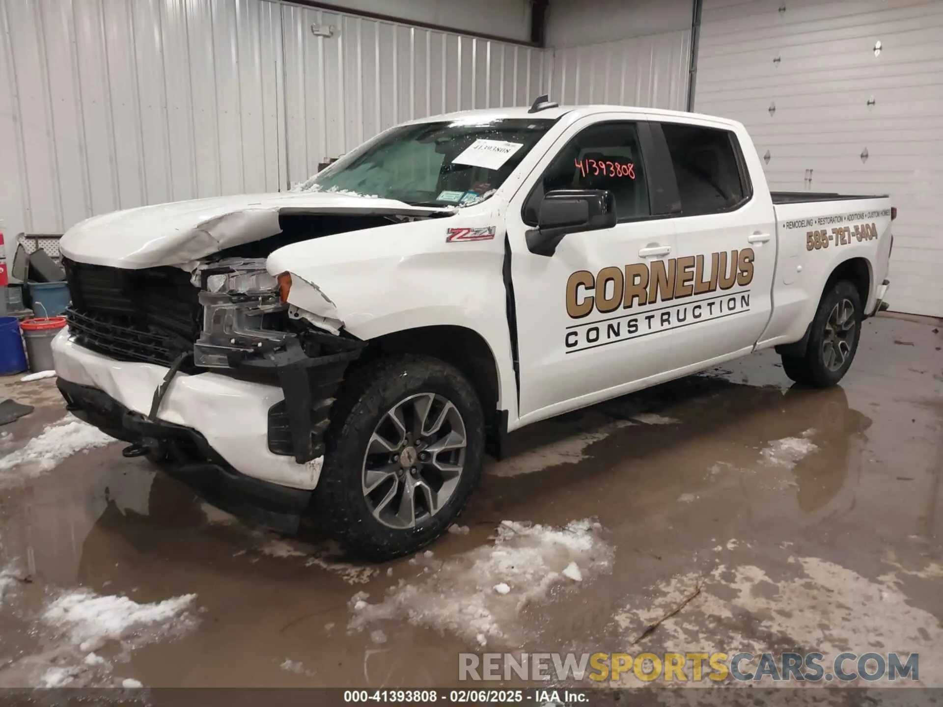 2 fotografías del automóvil dañado 3GCUYEED3MG245458 CHEVROLET SILVERADO 1500 2021