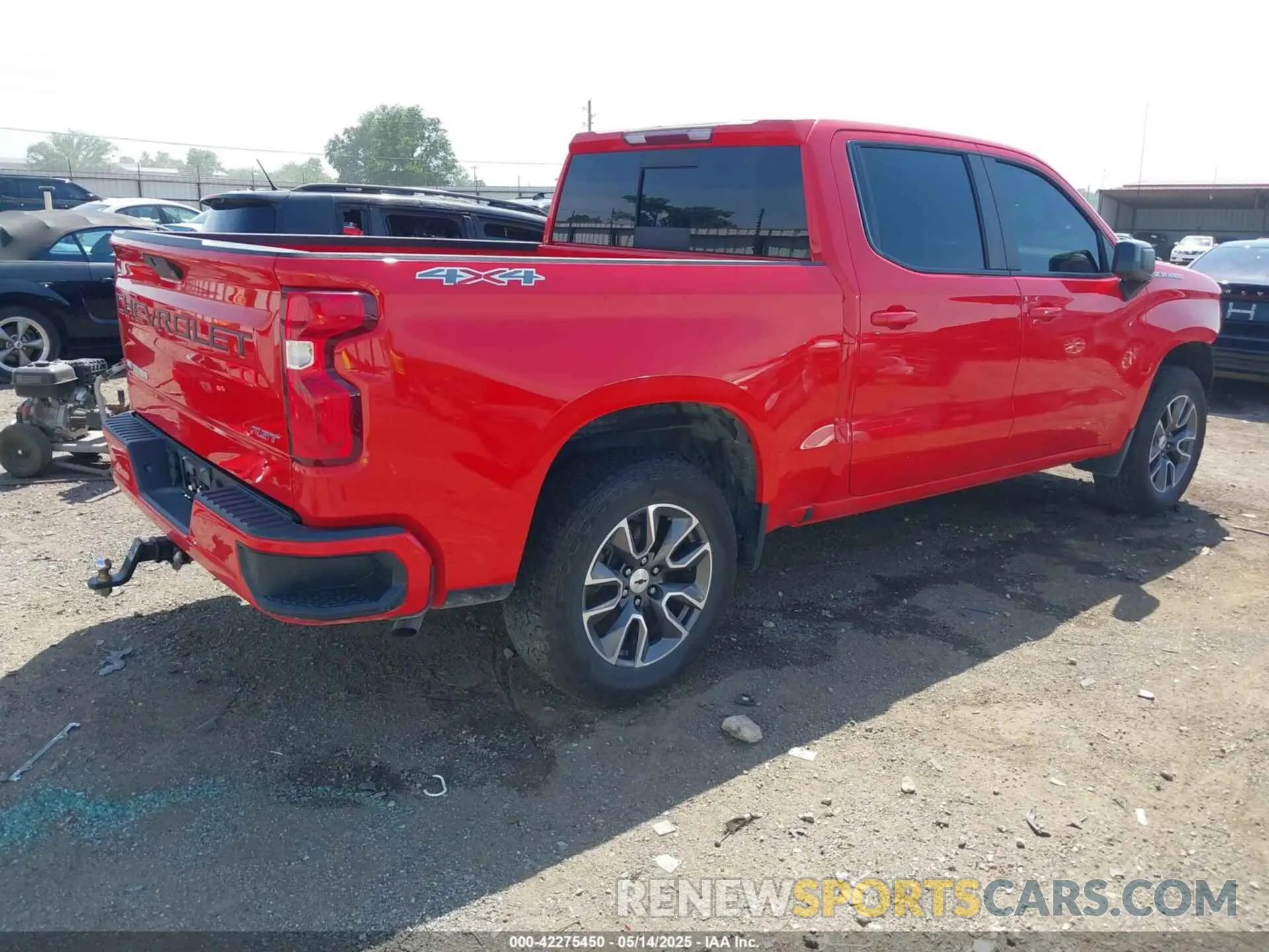 4 fotografías del automóvil dañado 3GCUYEED3MG271364 CHEVROLET SILVERADO 1500 2021