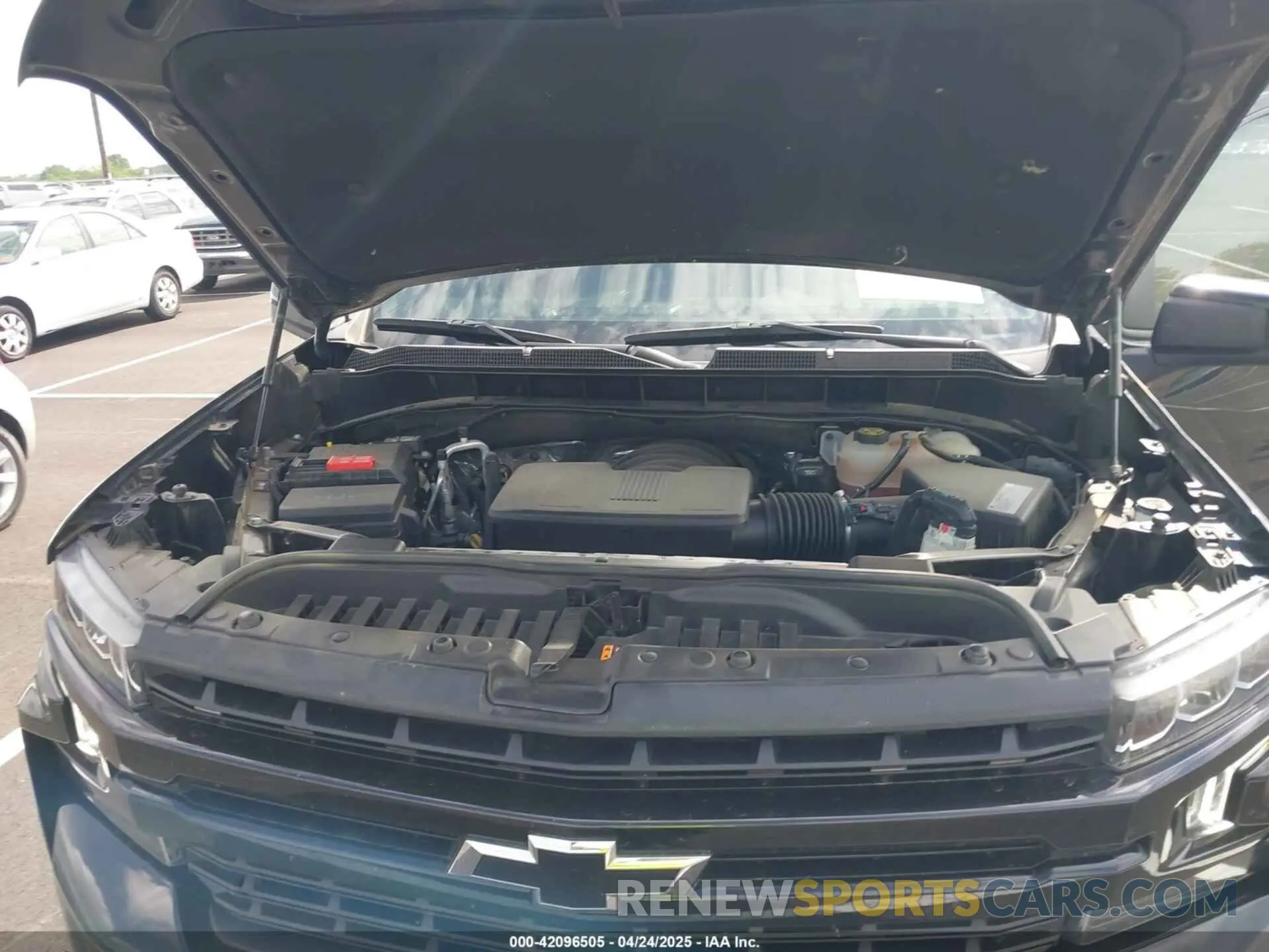 10 fotografías del automóvil dañado 3GCUYEED8MG156629 CHEVROLET SILVERADO 1500 2021