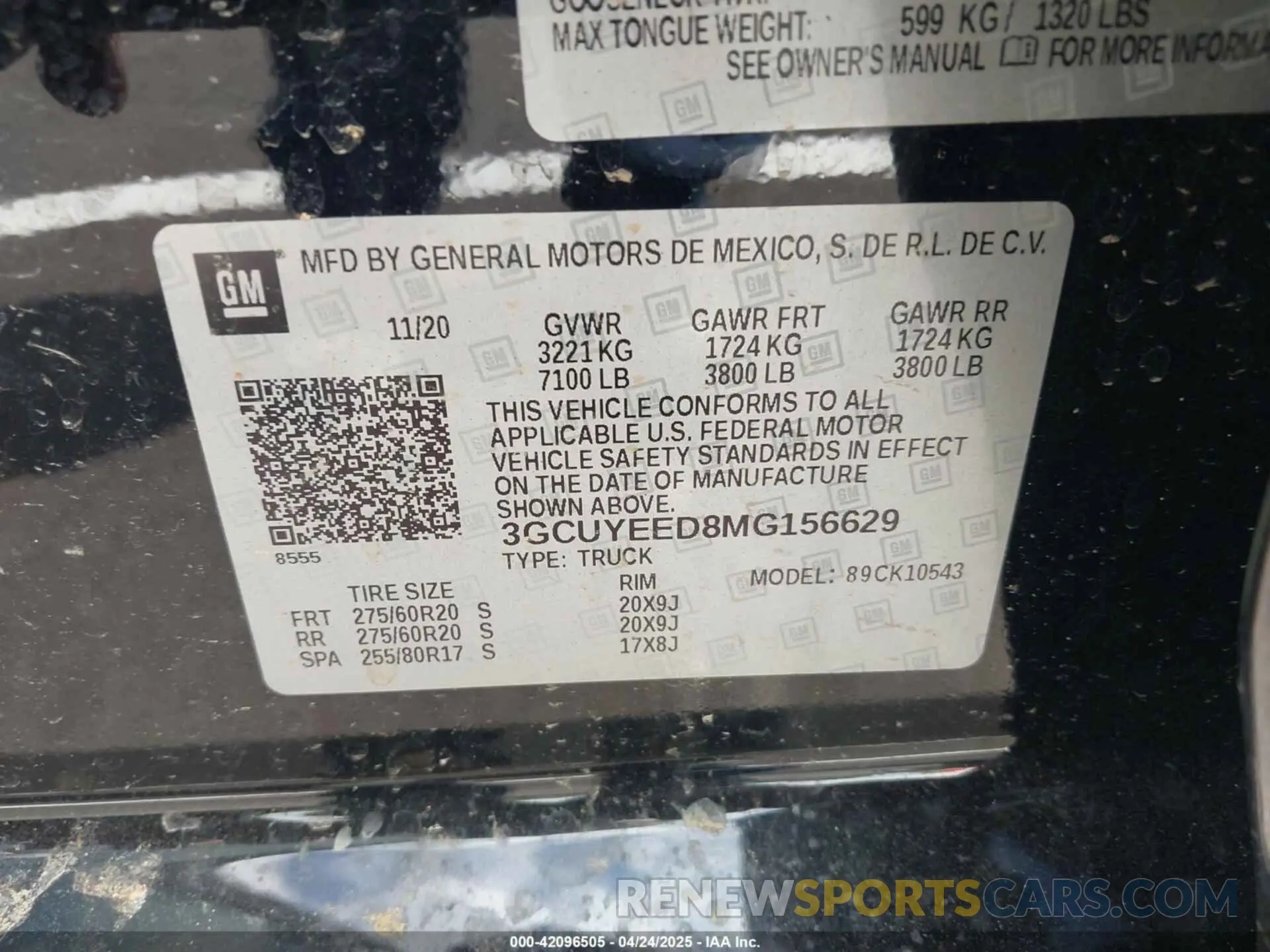 9 fotografías del automóvil dañado 3GCUYEED8MG156629 CHEVROLET SILVERADO 1500 2021