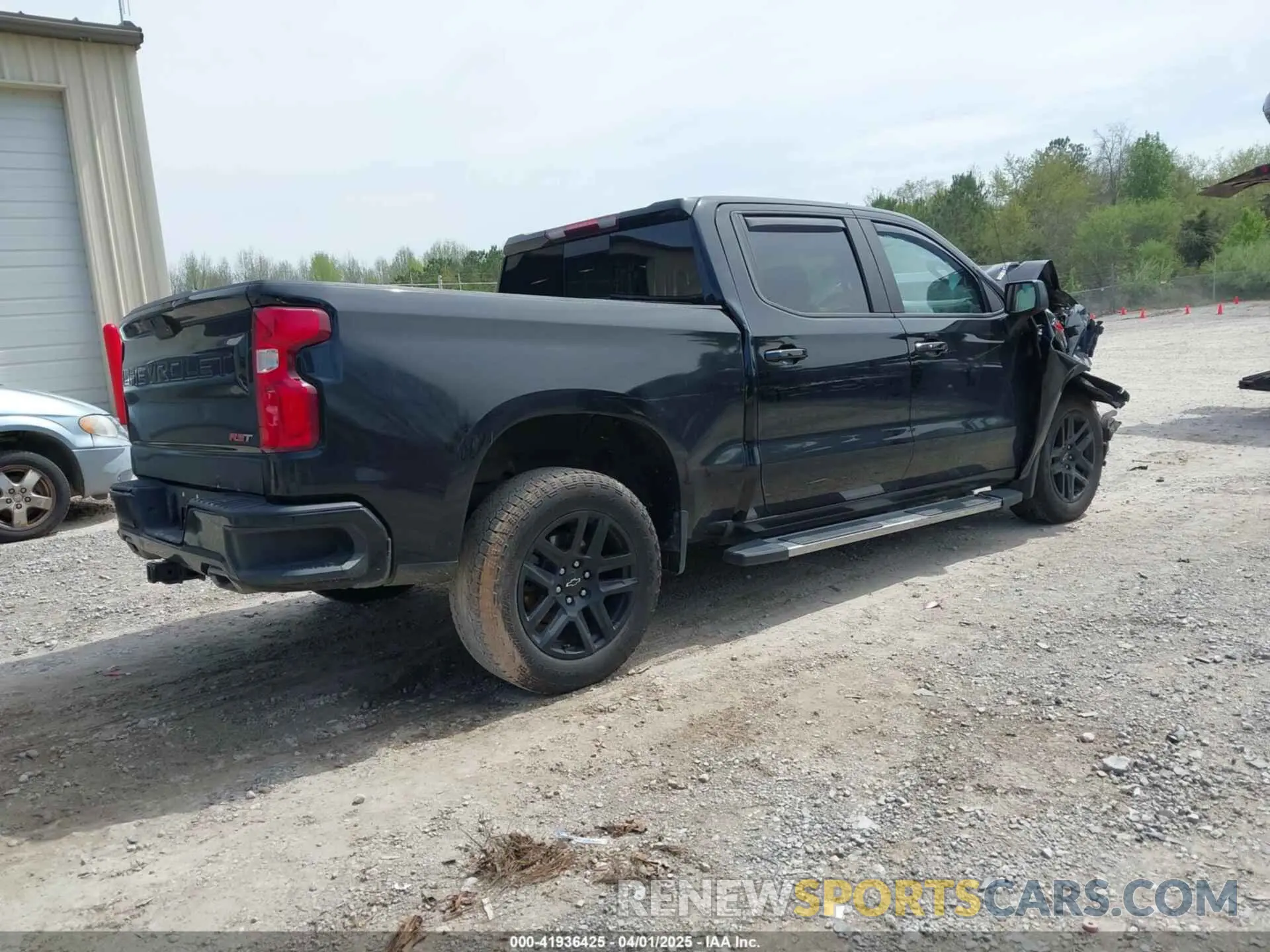 4 fotografías del automóvil dañado 3GCUYEET3MG257648 CHEVROLET SILVERADO 1500 2021