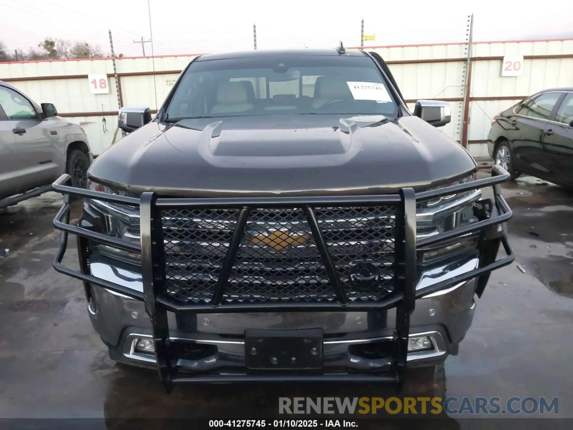 12 fotografías del automóvil dañado 3GCUYGED5MG391274 CHEVROLET SILVERADO 1500 2021