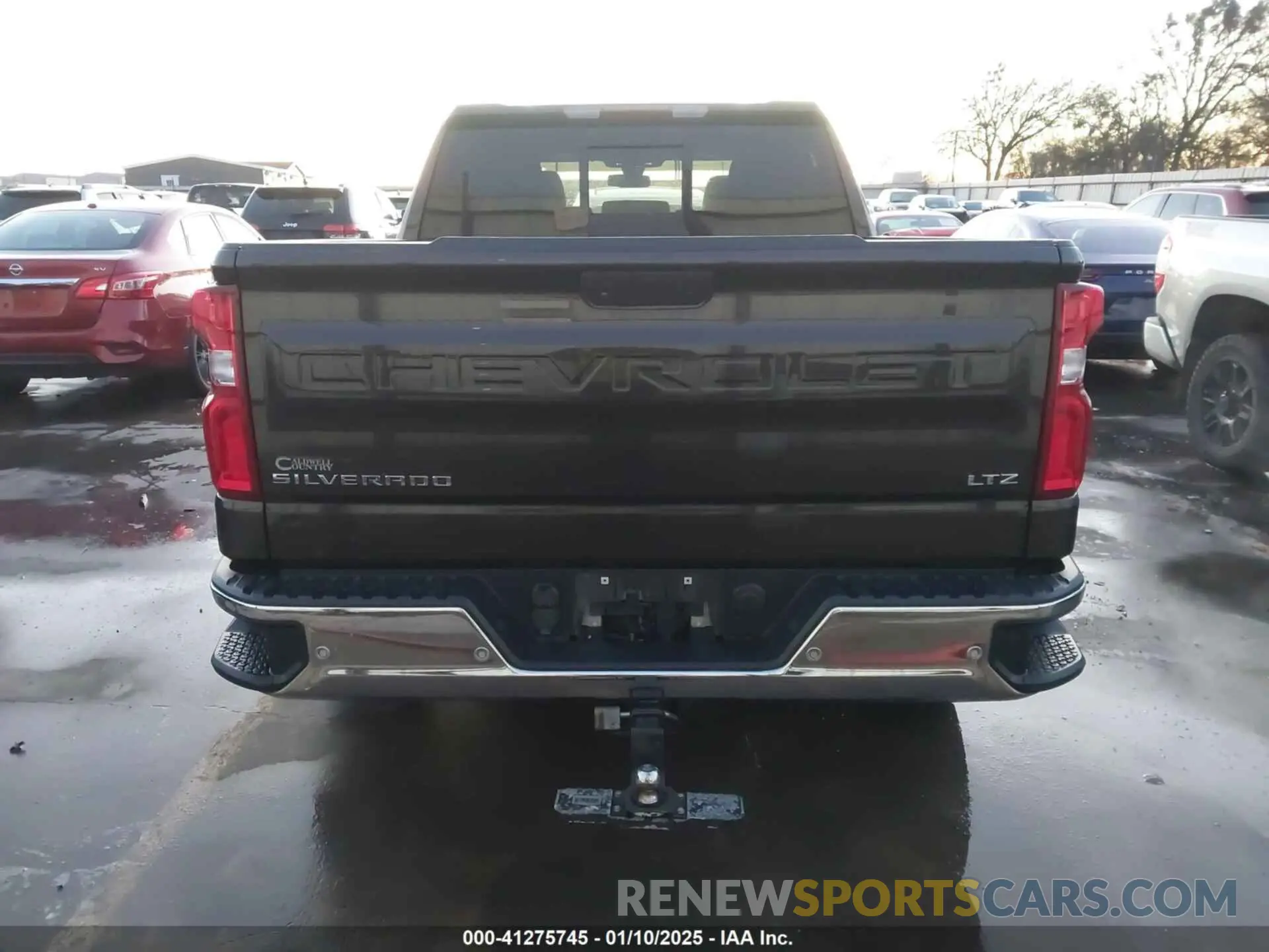 16 fotografías del automóvil dañado 3GCUYGED5MG391274 CHEVROLET SILVERADO 1500 2021