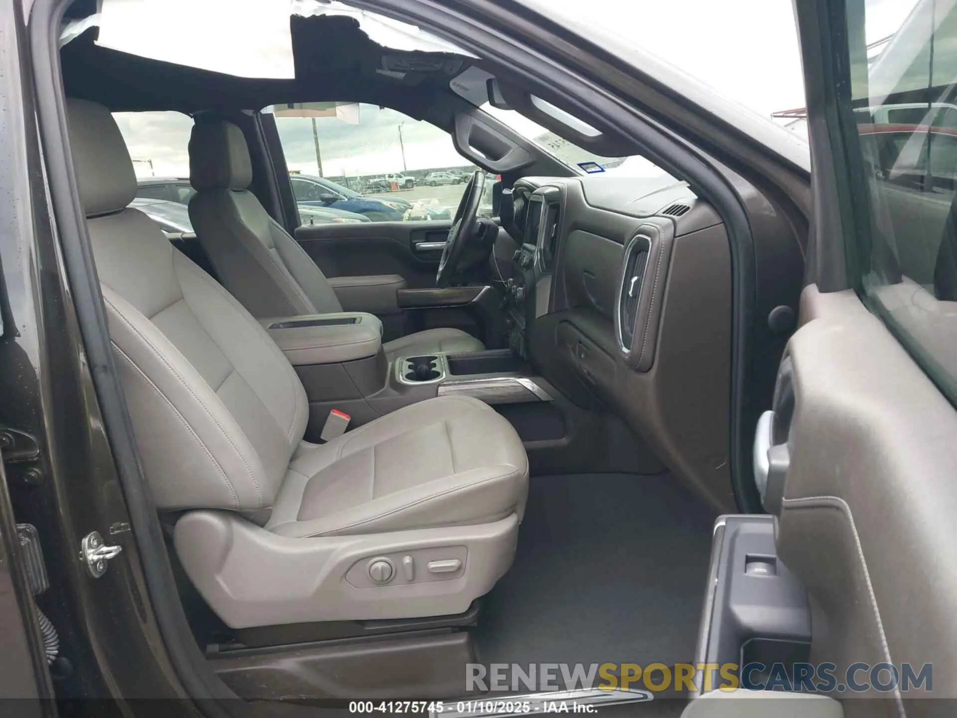 5 fotografías del automóvil dañado 3GCUYGED5MG391274 CHEVROLET SILVERADO 1500 2021