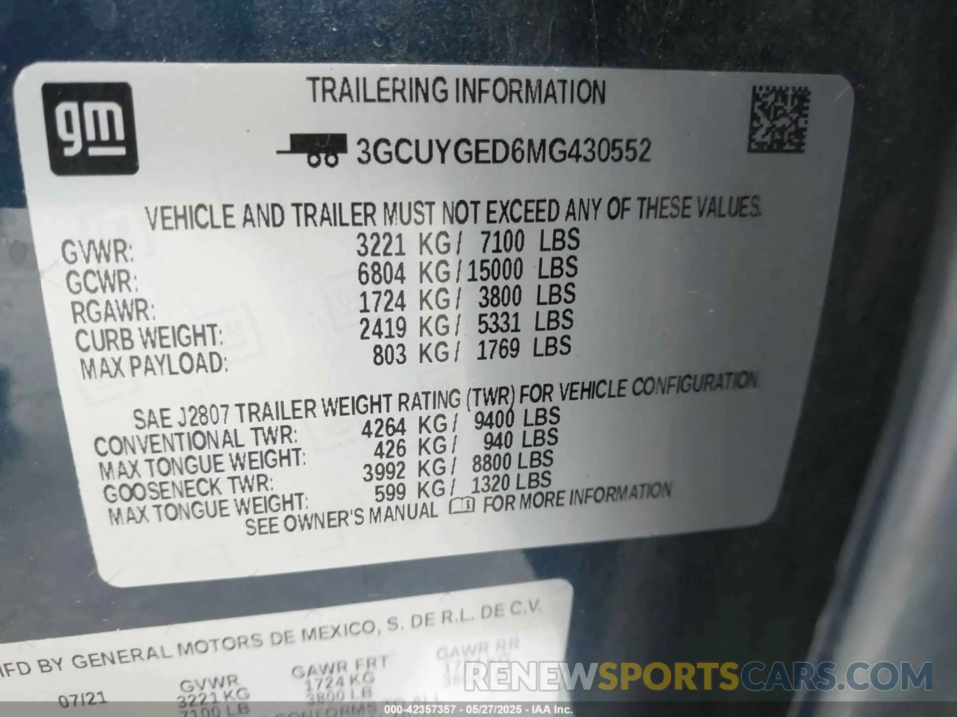 9 fotografías del automóvil dañado 3GCUYGED6MG430552 CHEVROLET SILVERADO 1500 2021