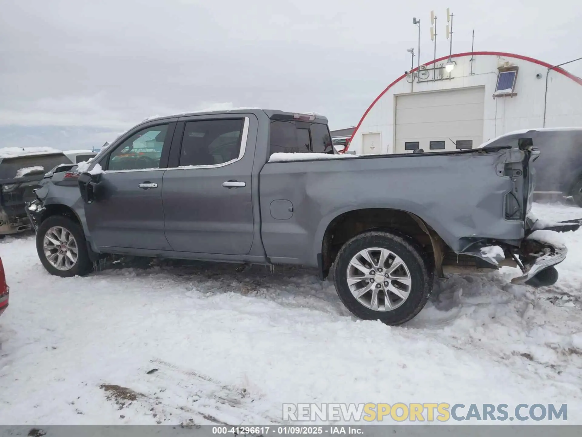 15 fotografías del automóvil dañado 3GCUYGED9MG214517 CHEVROLET SILVERADO 1500 2021