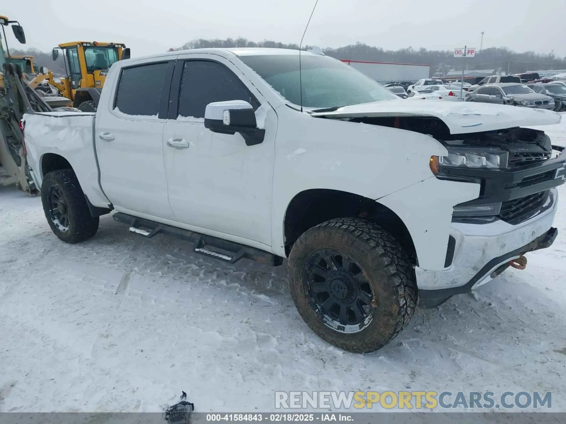 1 fotografías del automóvil dañado 3GCUYGEL3MG135254 CHEVROLET SILVERADO 1500 2021