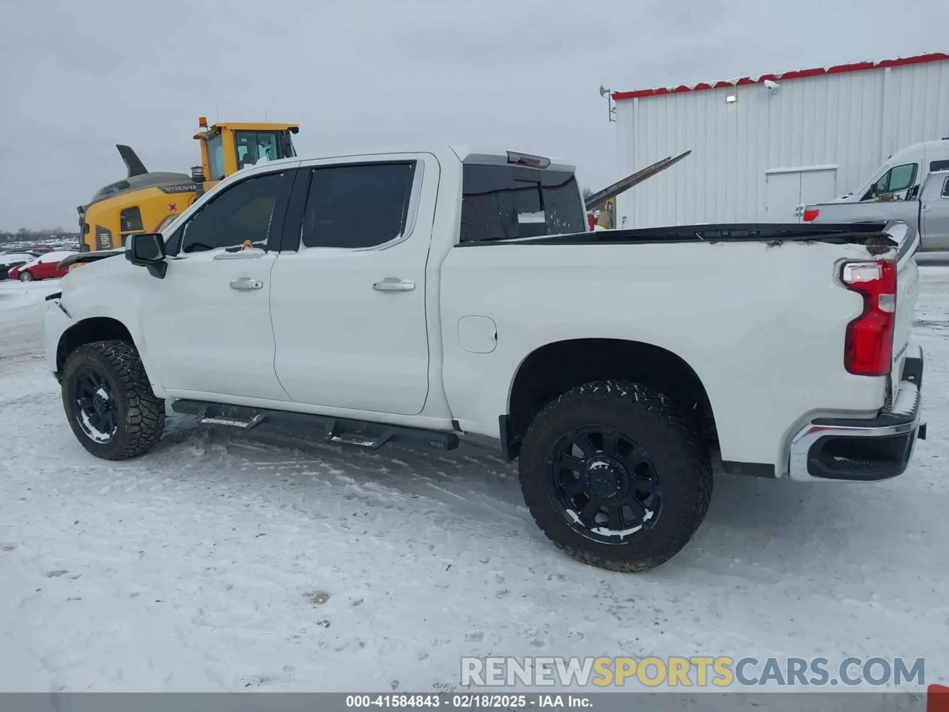 14 fotografías del automóvil dañado 3GCUYGEL3MG135254 CHEVROLET SILVERADO 1500 2021