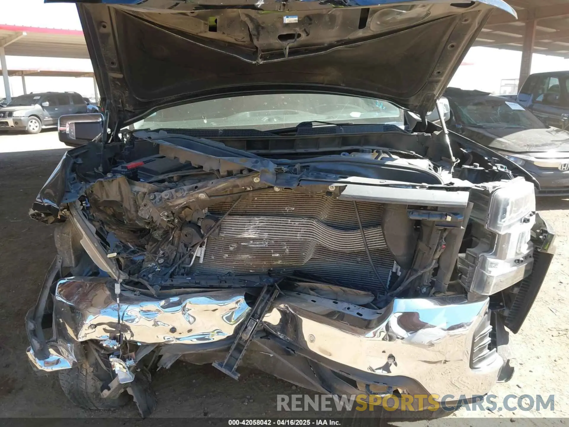 10 fotografías del automóvil dañado 3GCUYGEL4MG385408 CHEVROLET SILVERADO 1500 2021