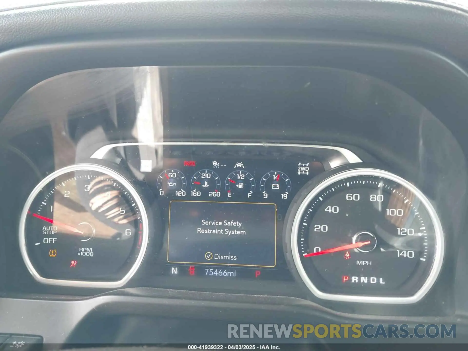 7 fotografías del automóvil dañado 3GCUYHEL4MG297738 CHEVROLET SILVERADO 1500 2021