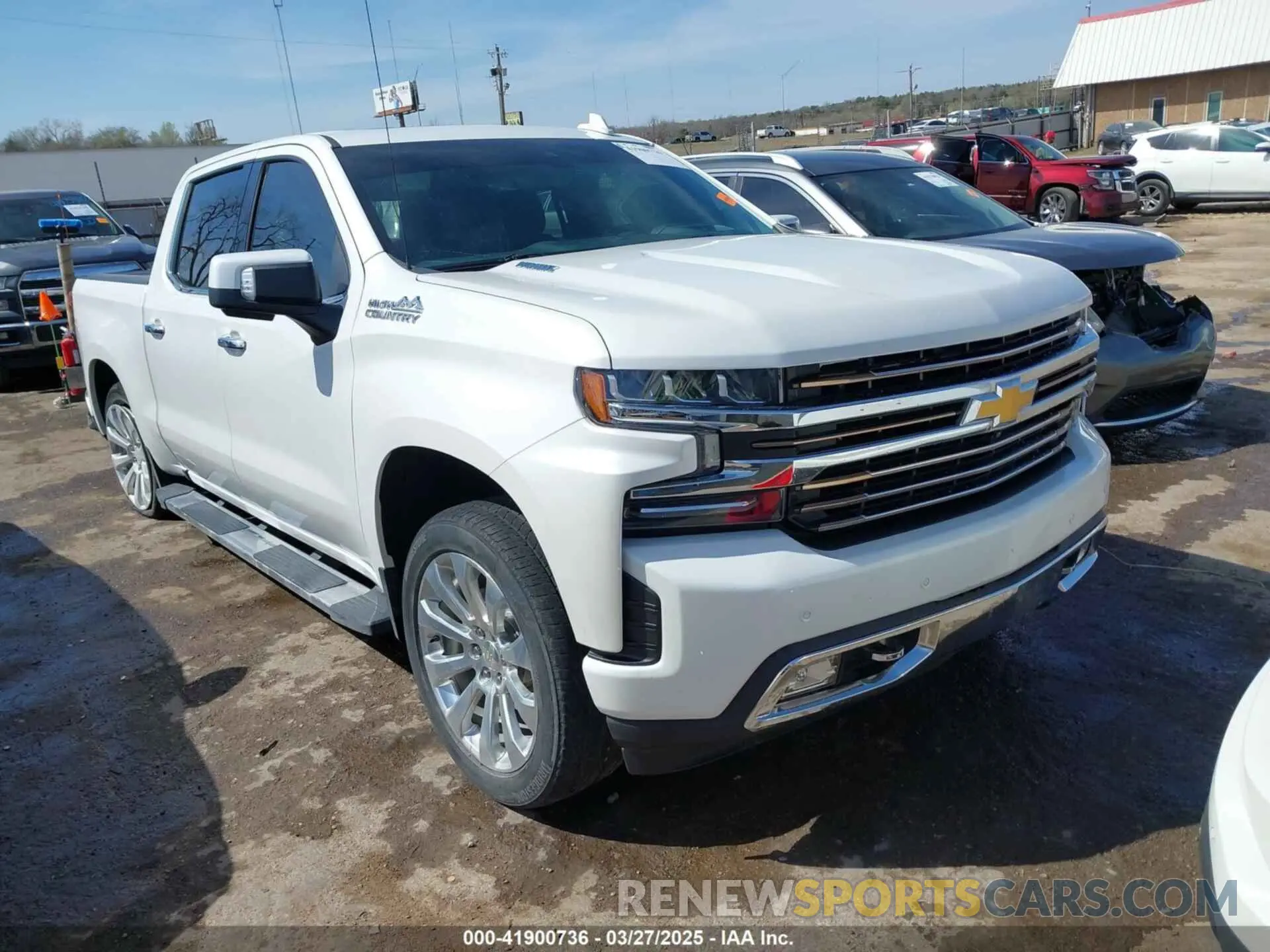 1 fotografías del automóvil dañado 3GCUYHET6MG128594 CHEVROLET SILVERADO 1500 2021