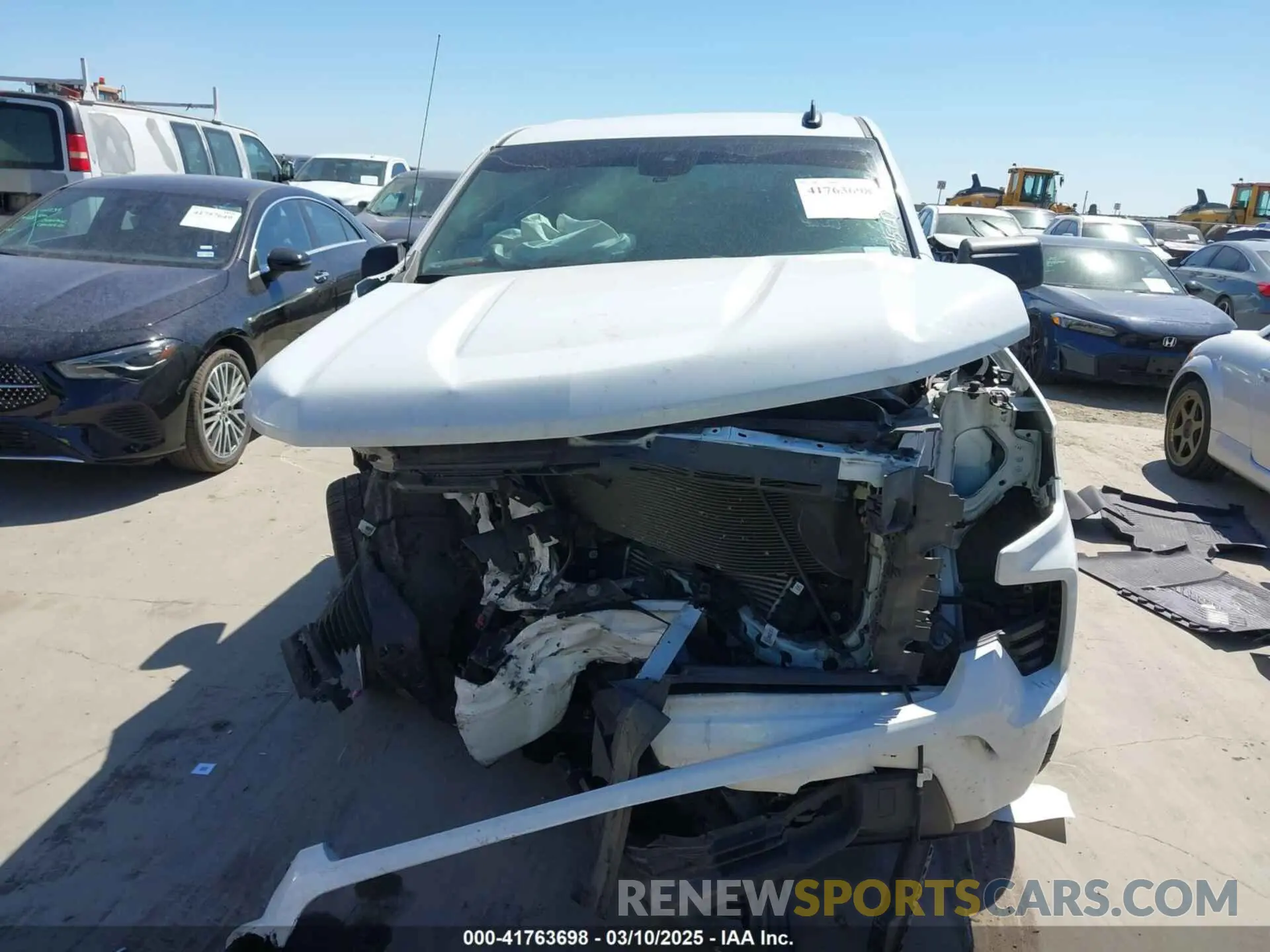 11 fotografías del automóvil dañado 1GCPABEK2NZ519572 CHEVROLET SILVERADO 1500 2022