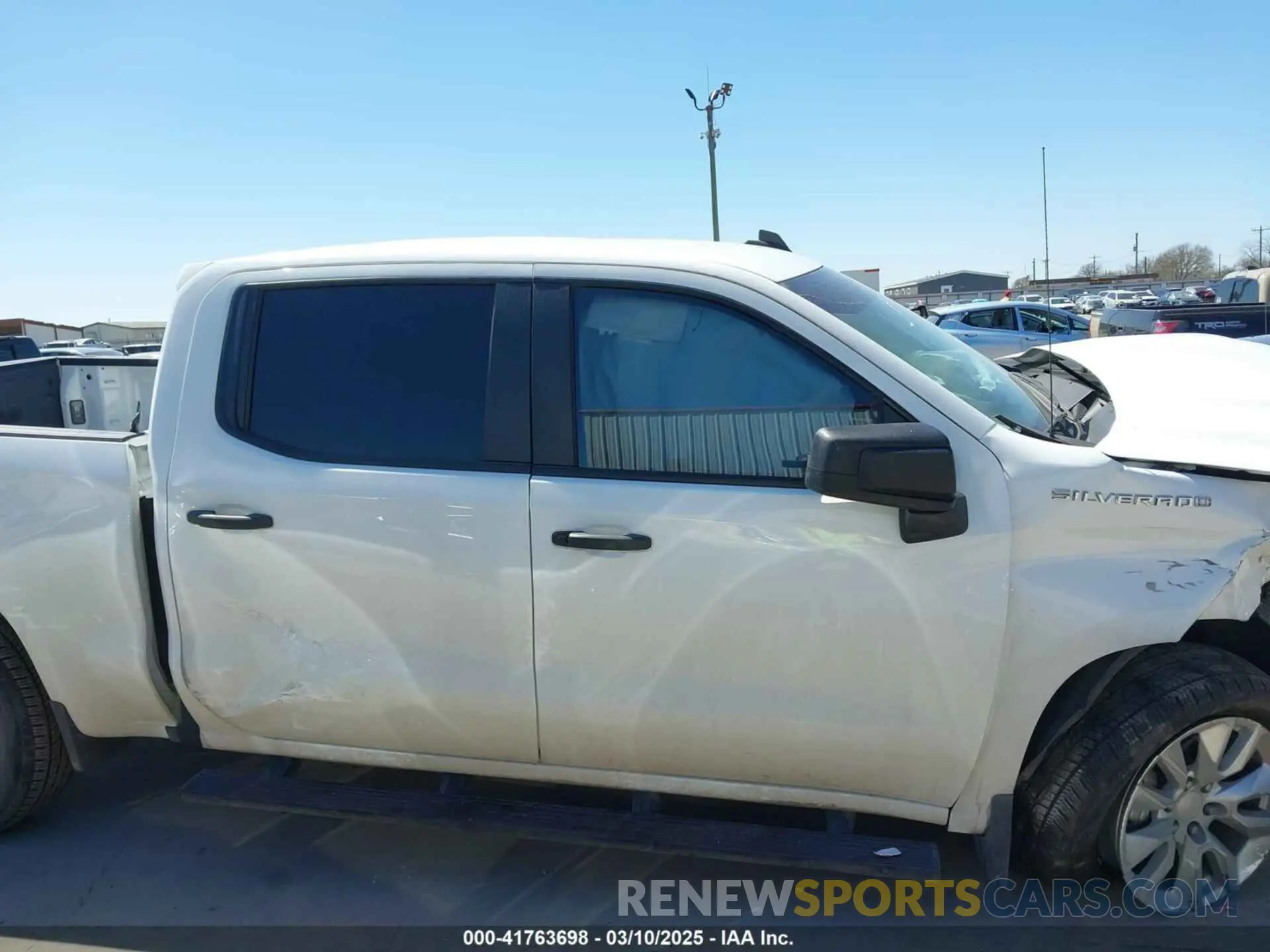 12 fotografías del automóvil dañado 1GCPABEK2NZ519572 CHEVROLET SILVERADO 1500 2022