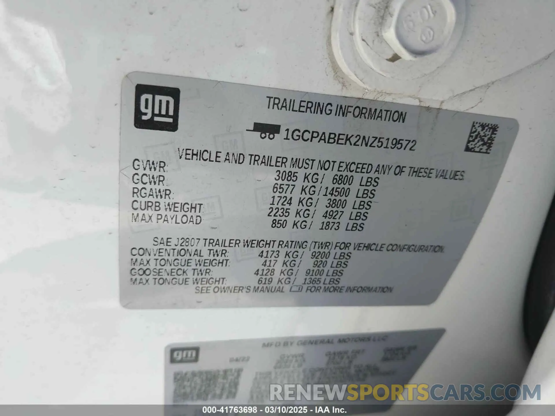 9 fotografías del automóvil dañado 1GCPABEK2NZ519572 CHEVROLET SILVERADO 1500 2022