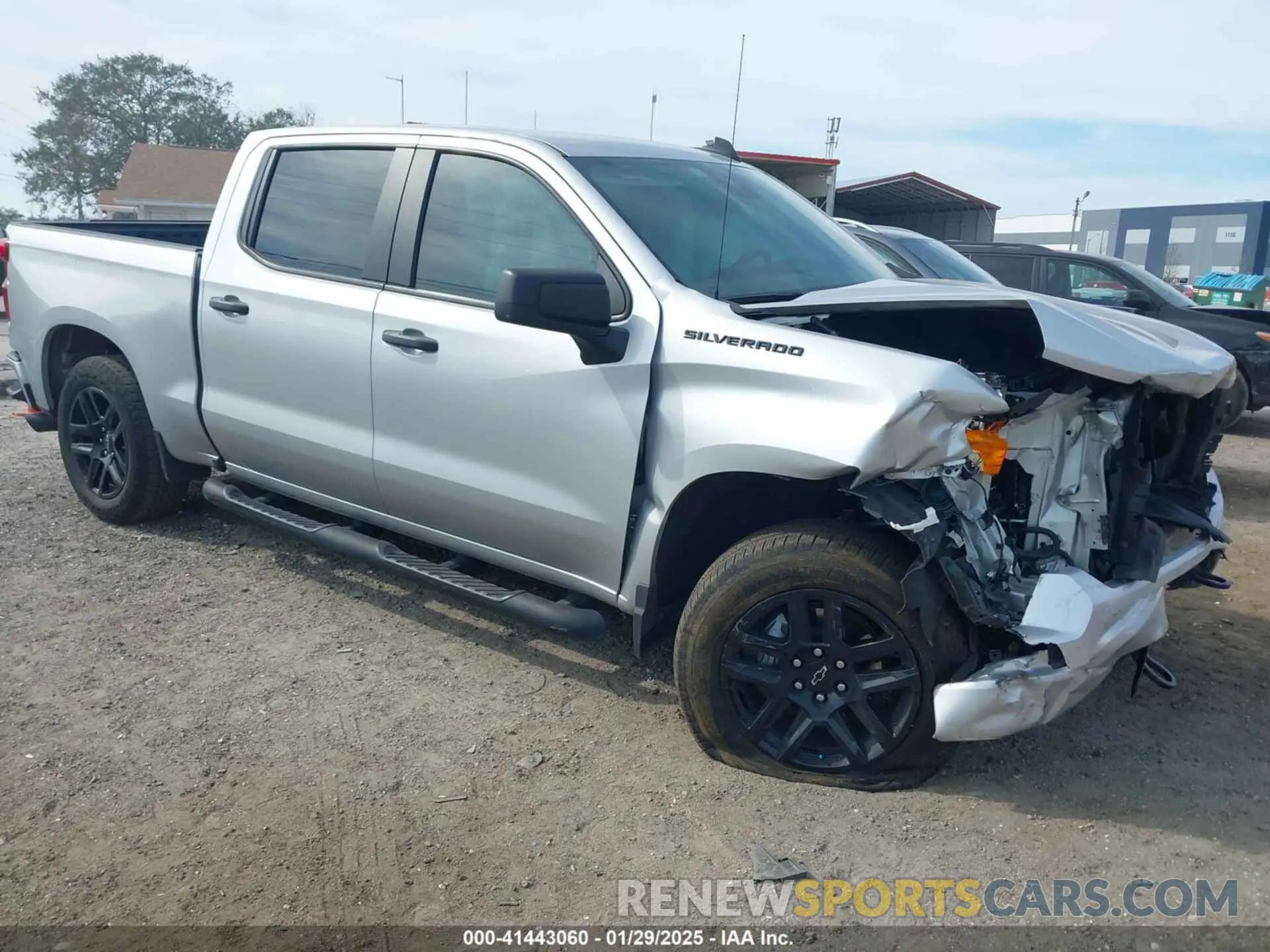 1 fotografías del automóvil dañado 1GCPABEK9NZ522341 CHEVROLET SILVERADO 1500 2022