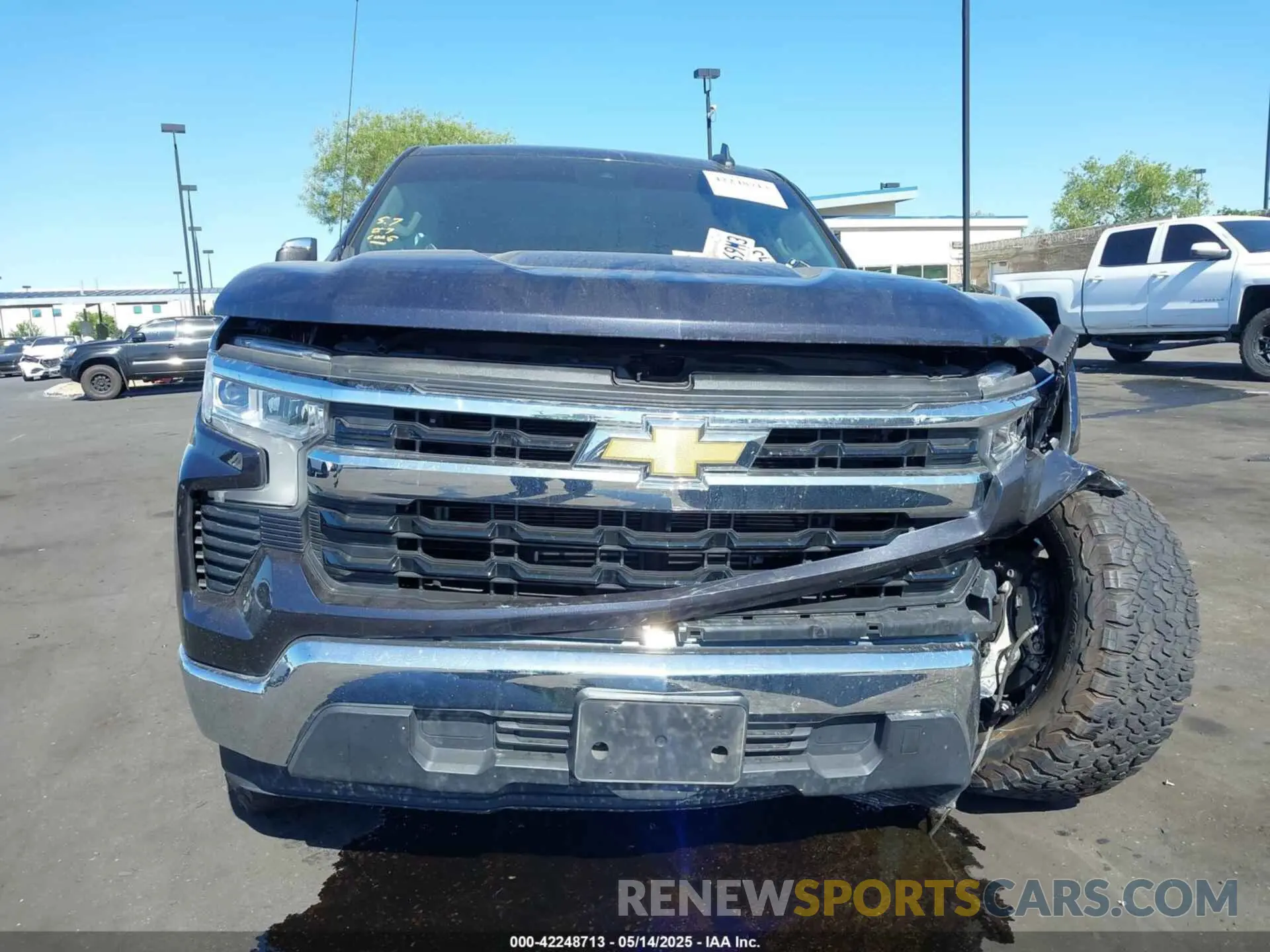 12 fotografías del automóvil dañado 1GCPACEK1NZ530813 CHEVROLET SILVERADO 1500 2022