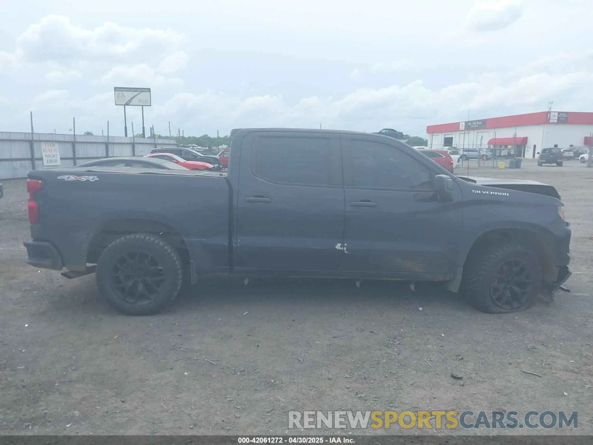 13 fotografías del automóvil dañado 1GCPDBEK4NZ633600 CHEVROLET SILVERADO 1500 2022