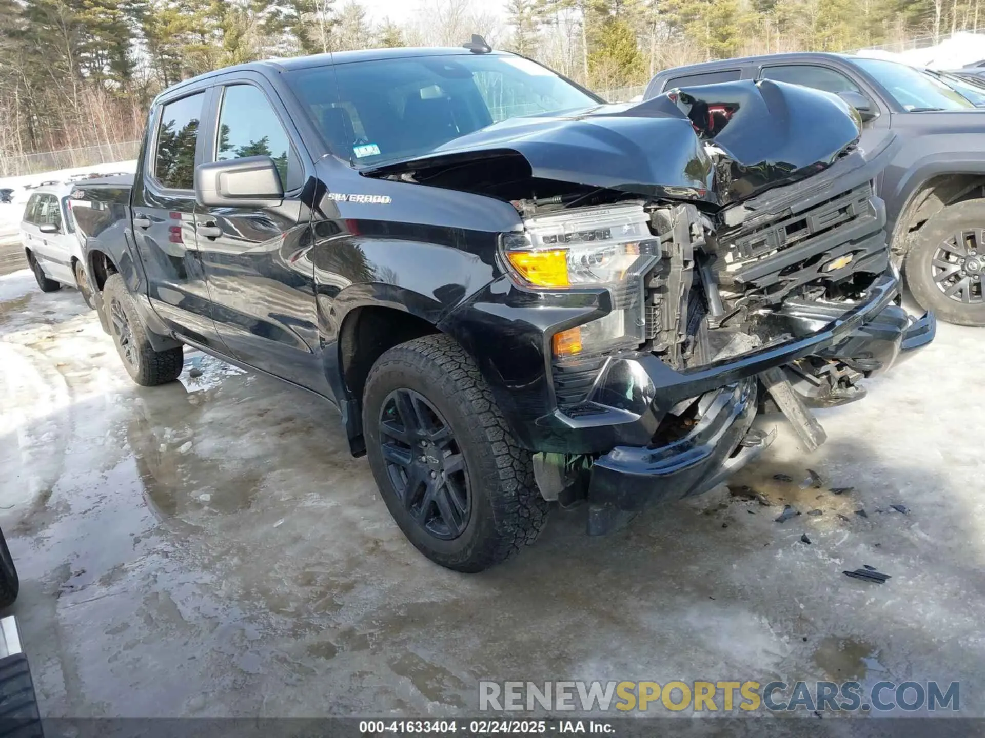 1 fotografías del automóvil dañado 1GCPDBEKXNZ538992 CHEVROLET SILVERADO 1500 2022