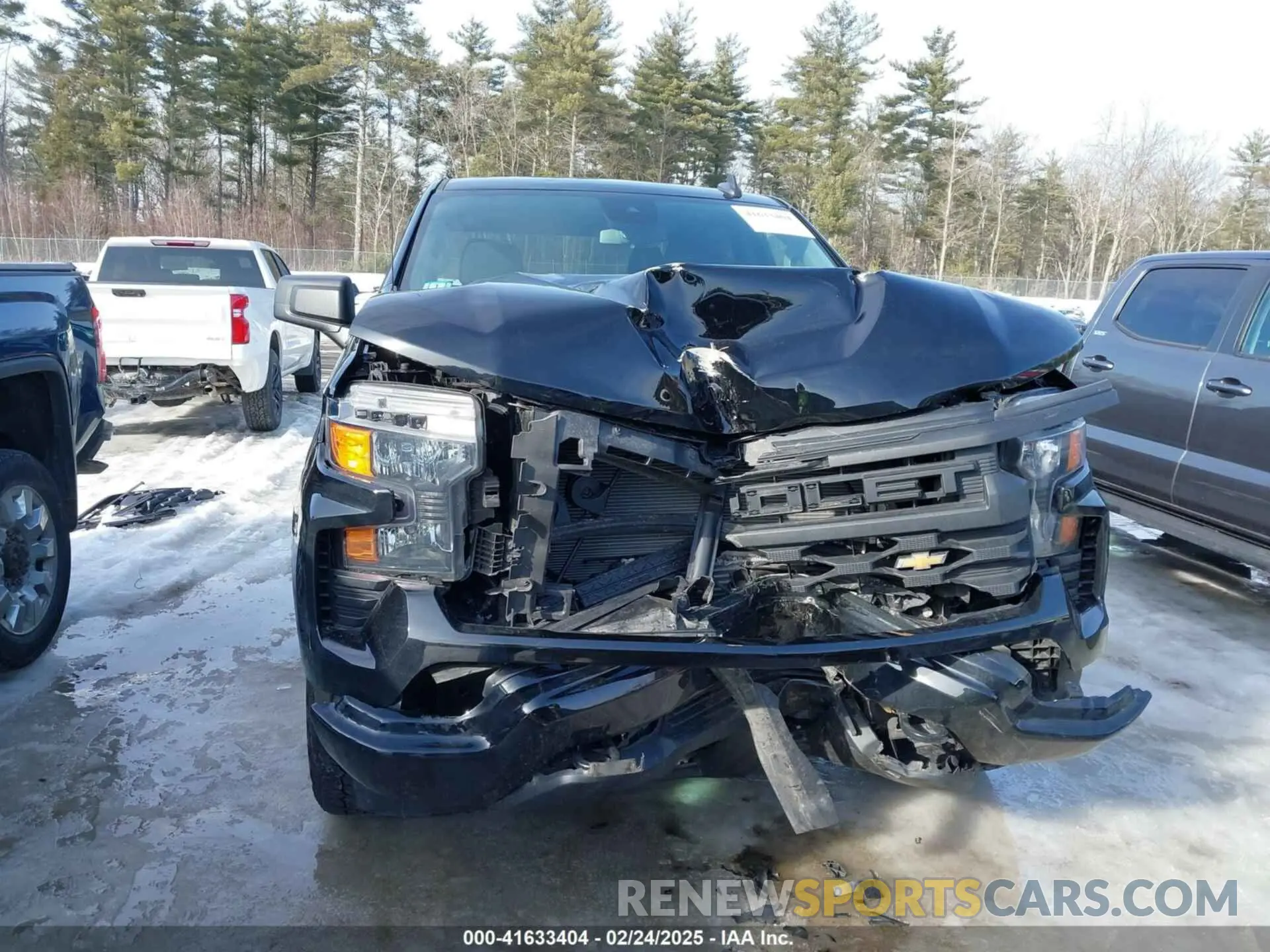 13 fotografías del automóvil dañado 1GCPDBEKXNZ538992 CHEVROLET SILVERADO 1500 2022