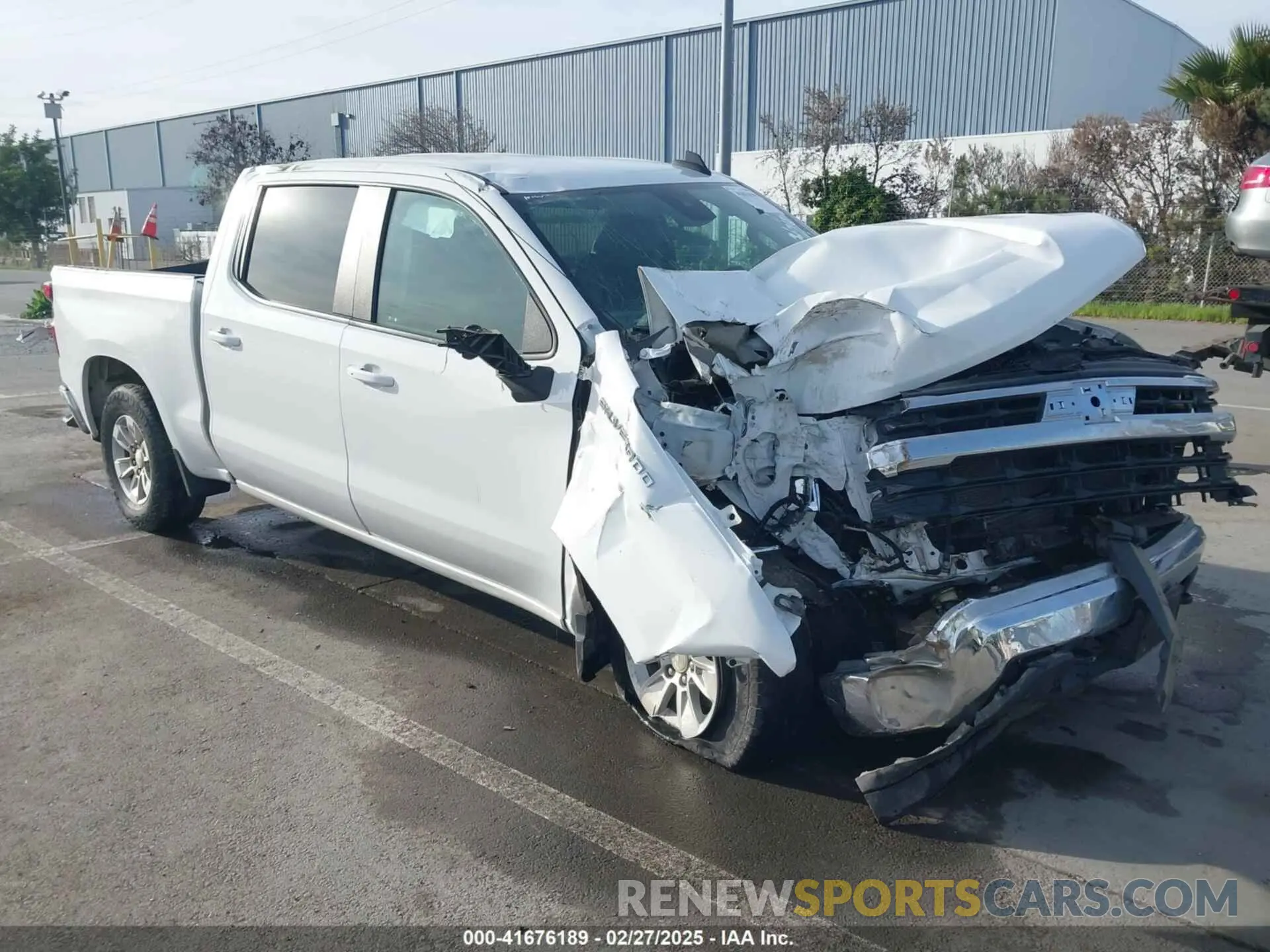 1 fotografías del automóvil dañado 1GCPDDEK5NZ503949 CHEVROLET SILVERADO 1500 2022