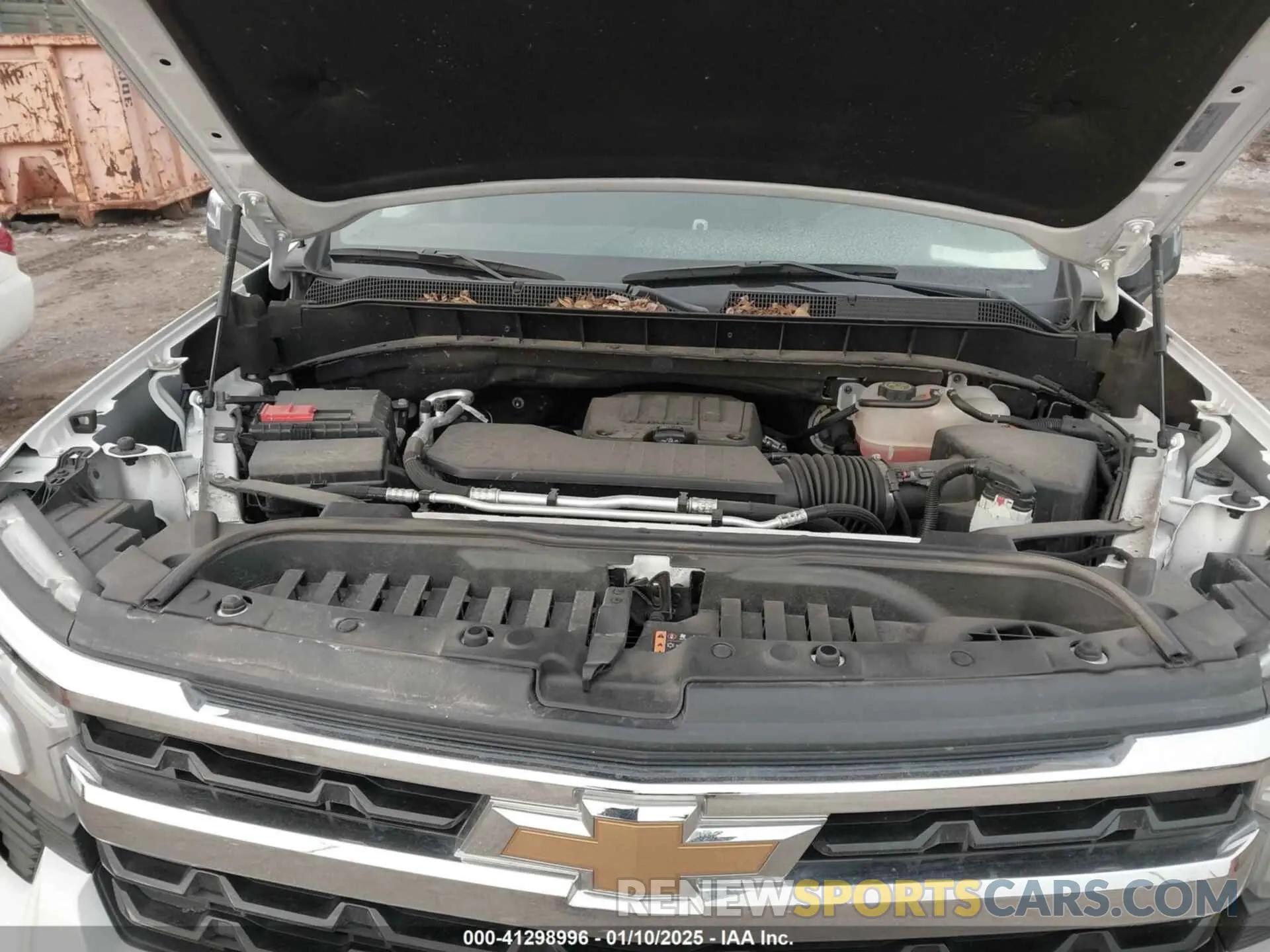 10 fotografías del automóvil dañado 1GCPDKEK3NZ611703 CHEVROLET SILVERADO 1500 2022