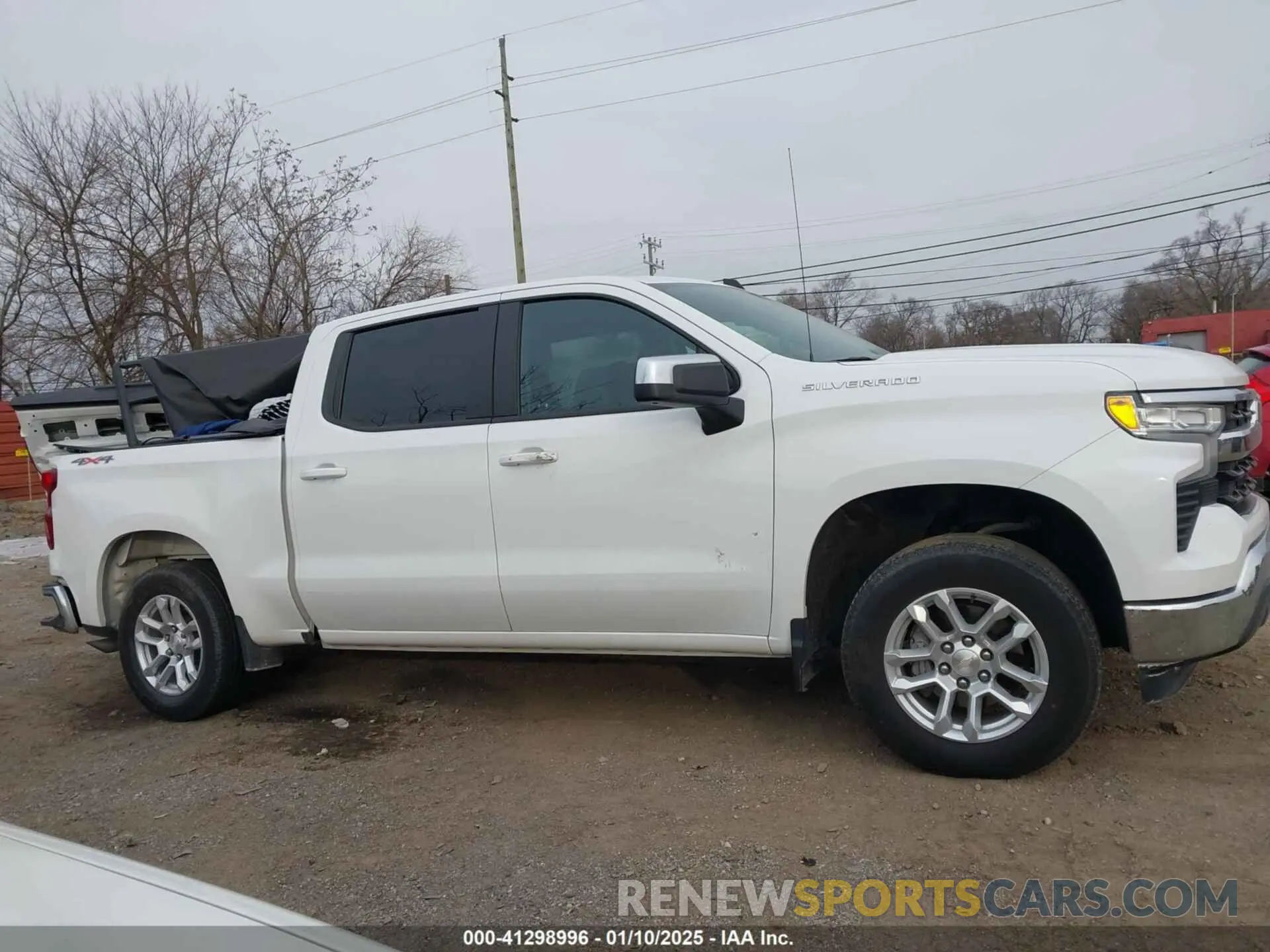 13 fotografías del automóvil dañado 1GCPDKEK3NZ611703 CHEVROLET SILVERADO 1500 2022