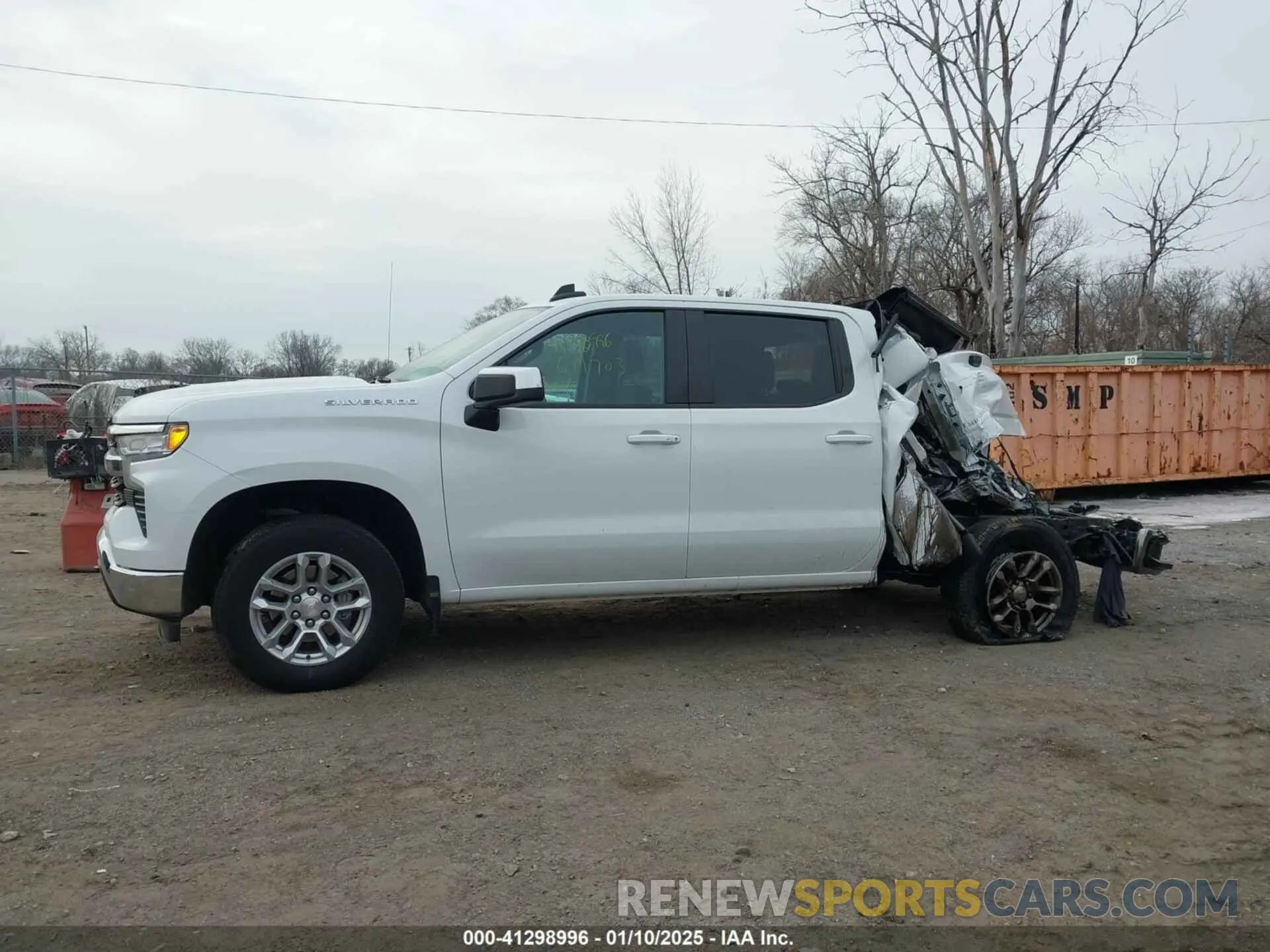 14 fotografías del automóvil dañado 1GCPDKEK3NZ611703 CHEVROLET SILVERADO 1500 2022