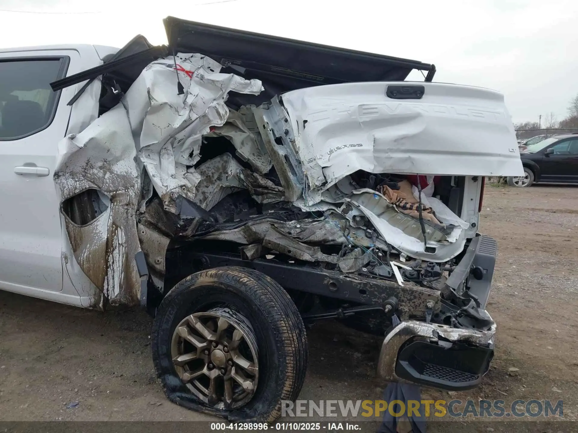 6 fotografías del automóvil dañado 1GCPDKEK3NZ611703 CHEVROLET SILVERADO 1500 2022