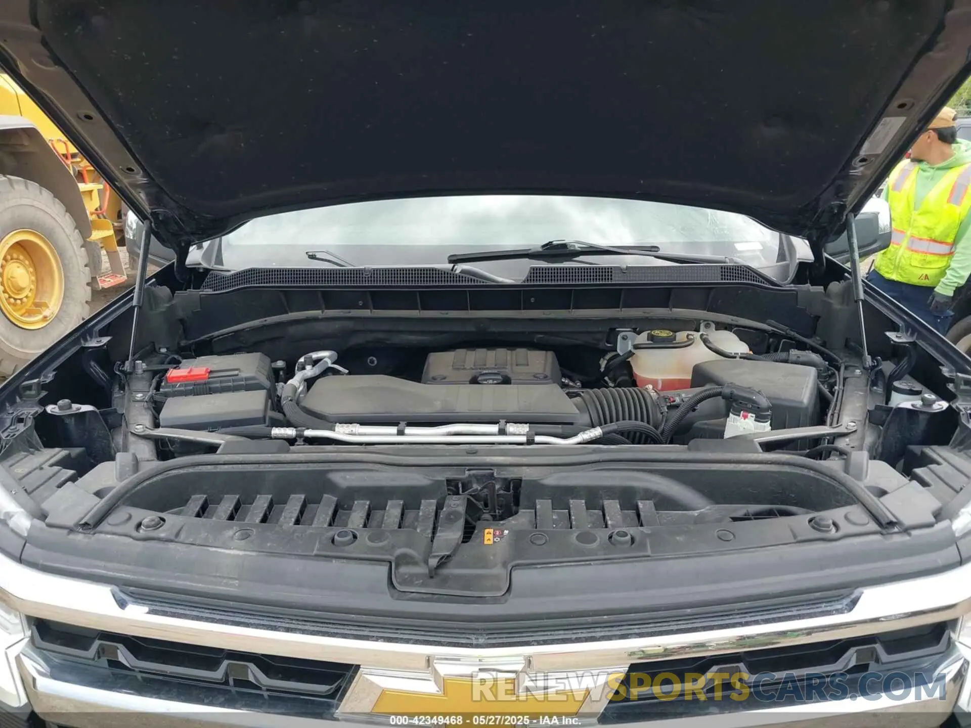 10 fotografías del automóvil dañado 1GCPDKEK7NZ585123 CHEVROLET SILVERADO 1500 2022
