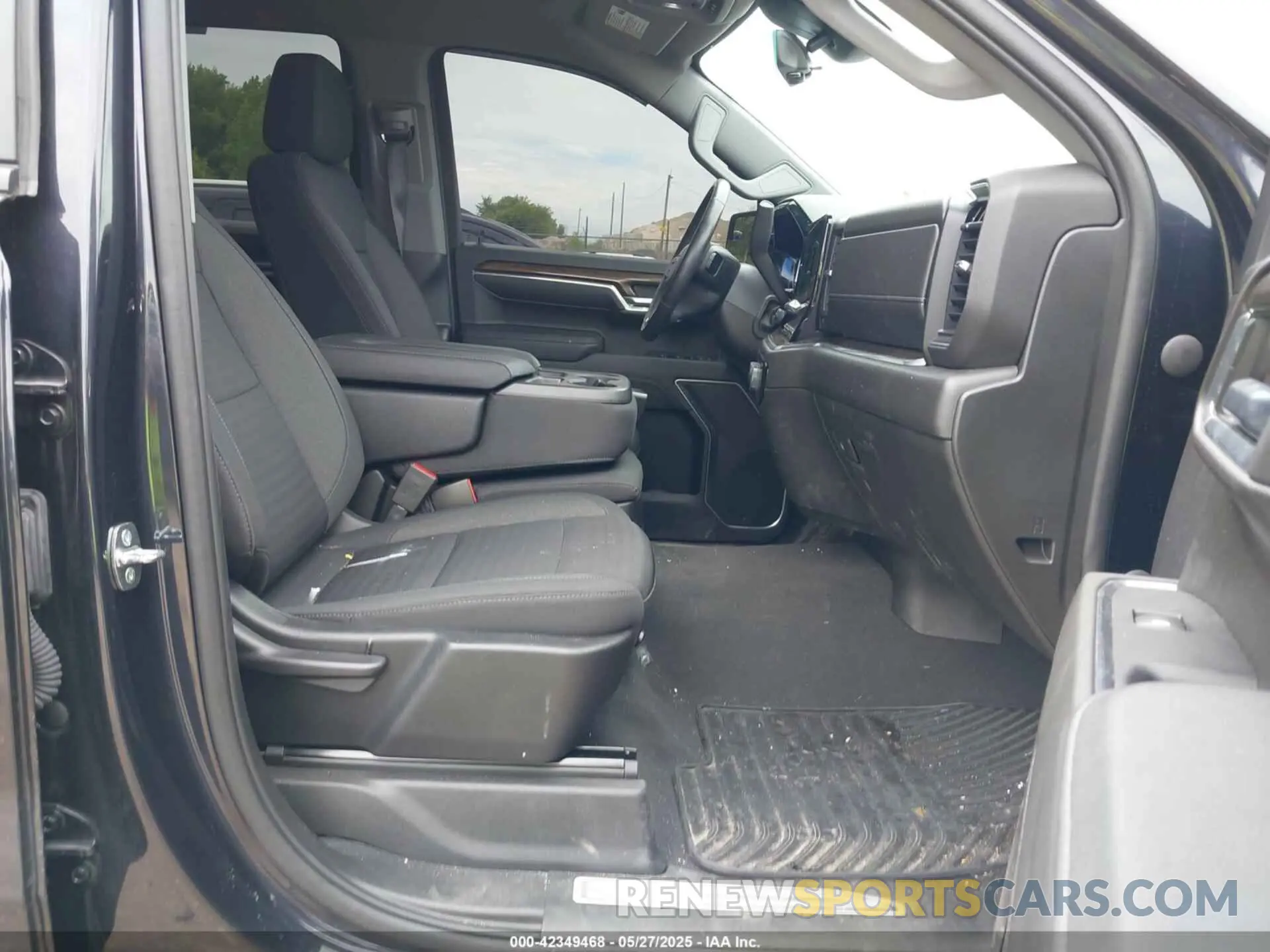 5 fotografías del automóvil dañado 1GCPDKEK7NZ585123 CHEVROLET SILVERADO 1500 2022