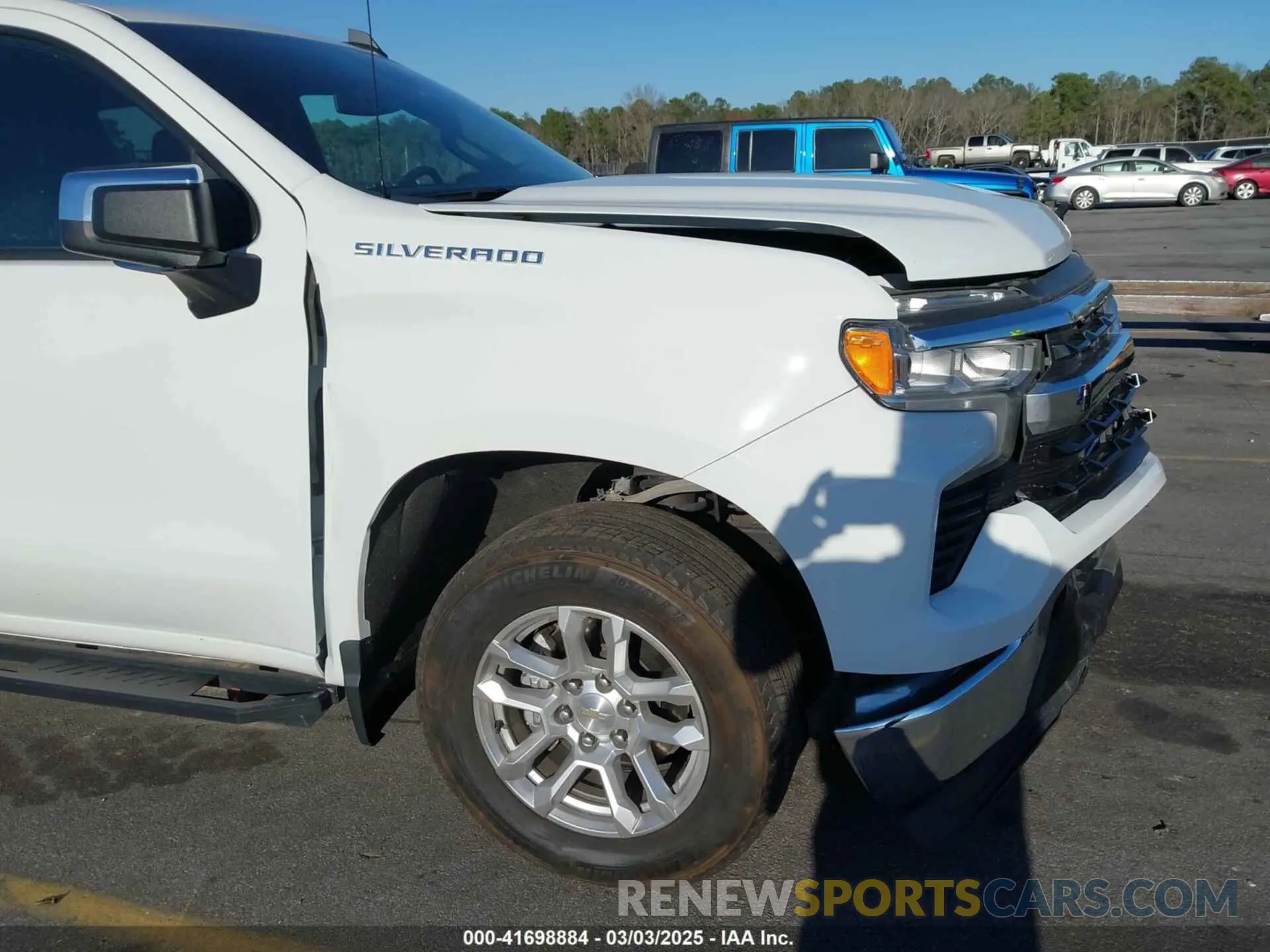 19 fotografías del automóvil dañado 1GCPDKEKXNZ606711 CHEVROLET SILVERADO 1500 2022