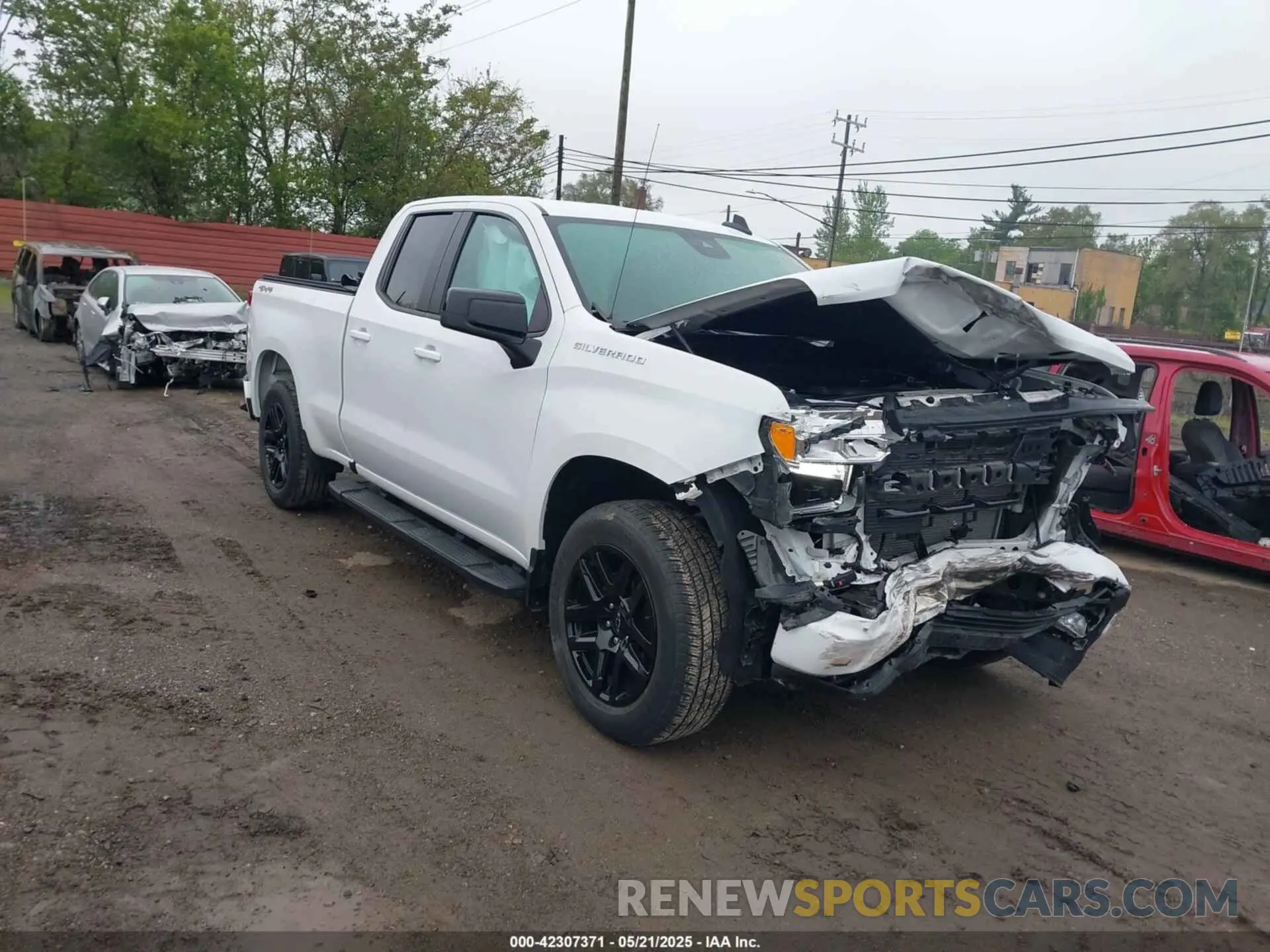1 fotografías del automóvil dañado 1GCRDEED5NZ554707 CHEVROLET SILVERADO 1500 2022