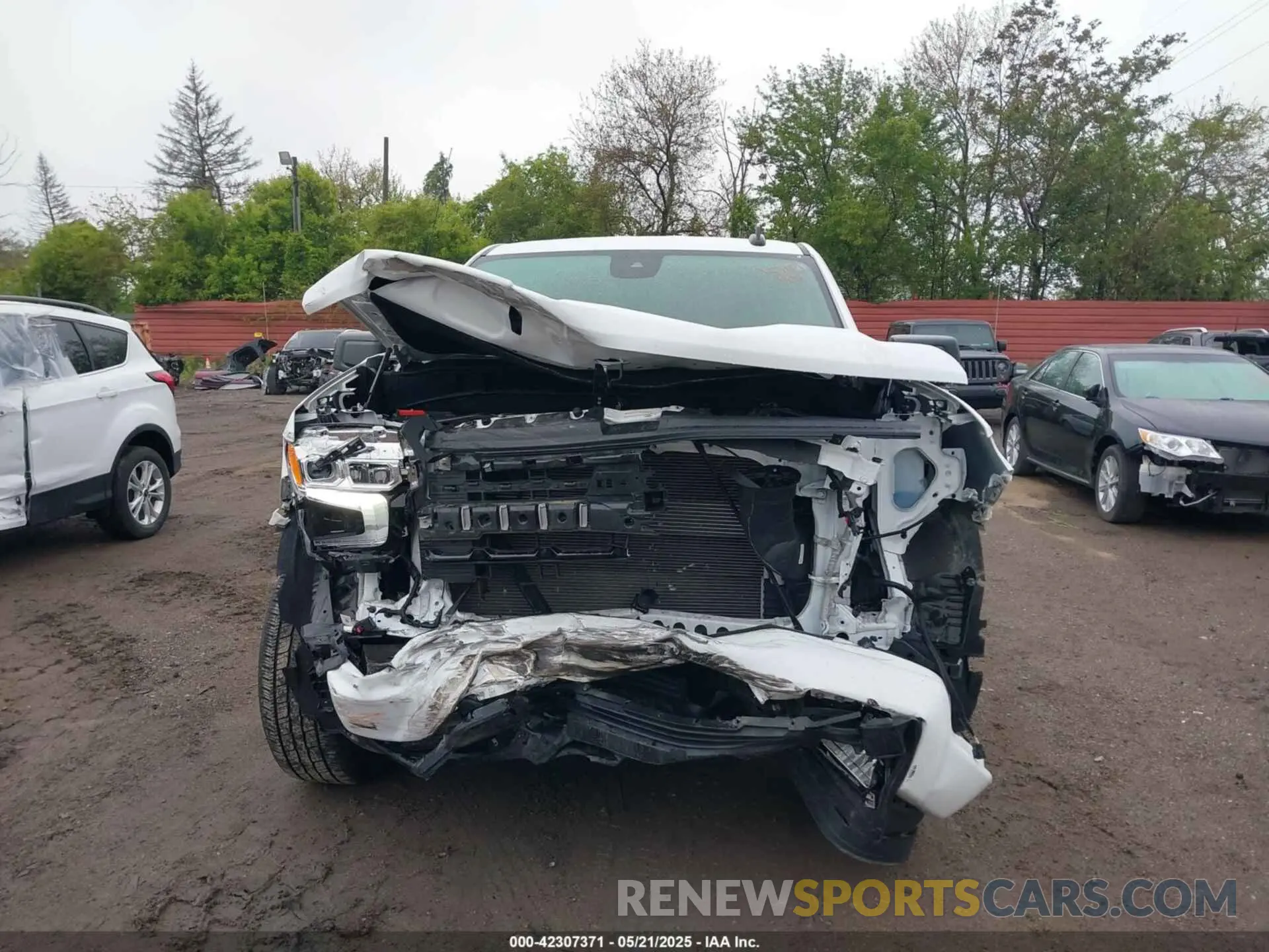 12 fotografías del automóvil dañado 1GCRDEED5NZ554707 CHEVROLET SILVERADO 1500 2022