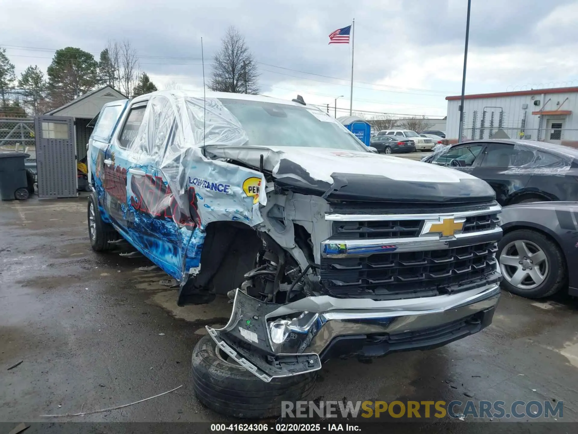 1 fotografías del automóvil dañado 1GCUDDED1NZ524429 CHEVROLET SILVERADO 1500 2022