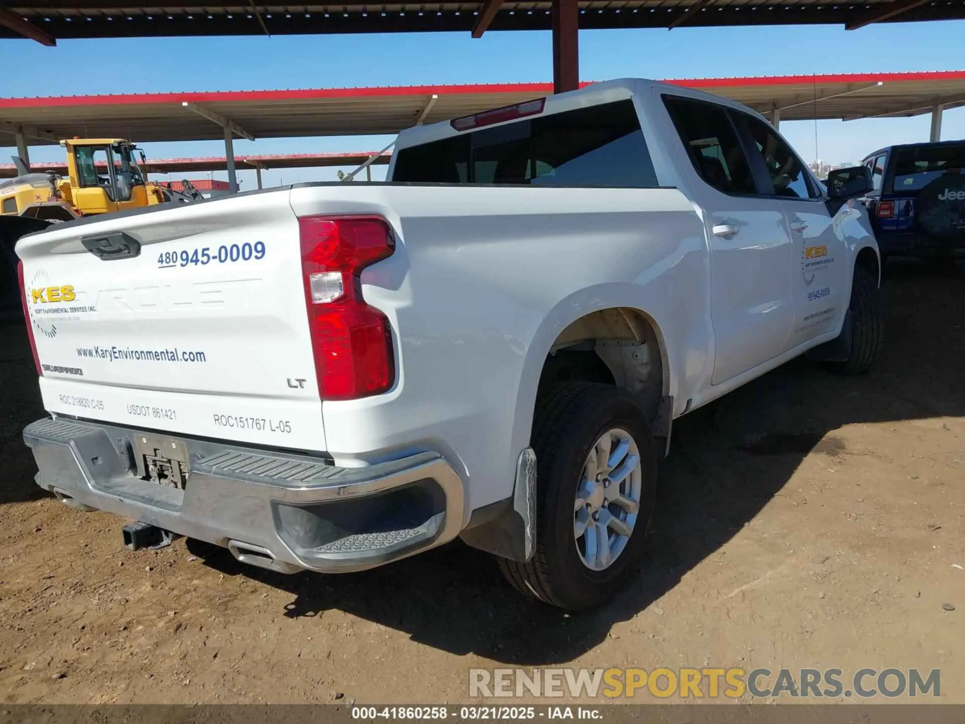 4 fotografías del automóvil dañado 1GCUDDED2NZ536542 CHEVROLET SILVERADO 1500 2022