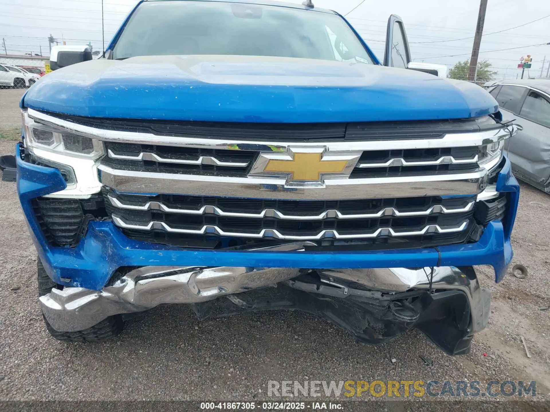 6 fotografías del automóvil dañado 1GCUDDED4NZ567159 CHEVROLET SILVERADO 1500 2022