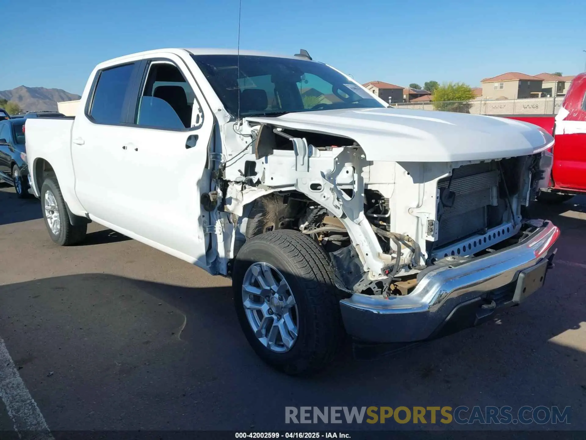 1 fotografías del automóvil dañado 1GCUDDEDXNZ537566 CHEVROLET SILVERADO 1500 2022