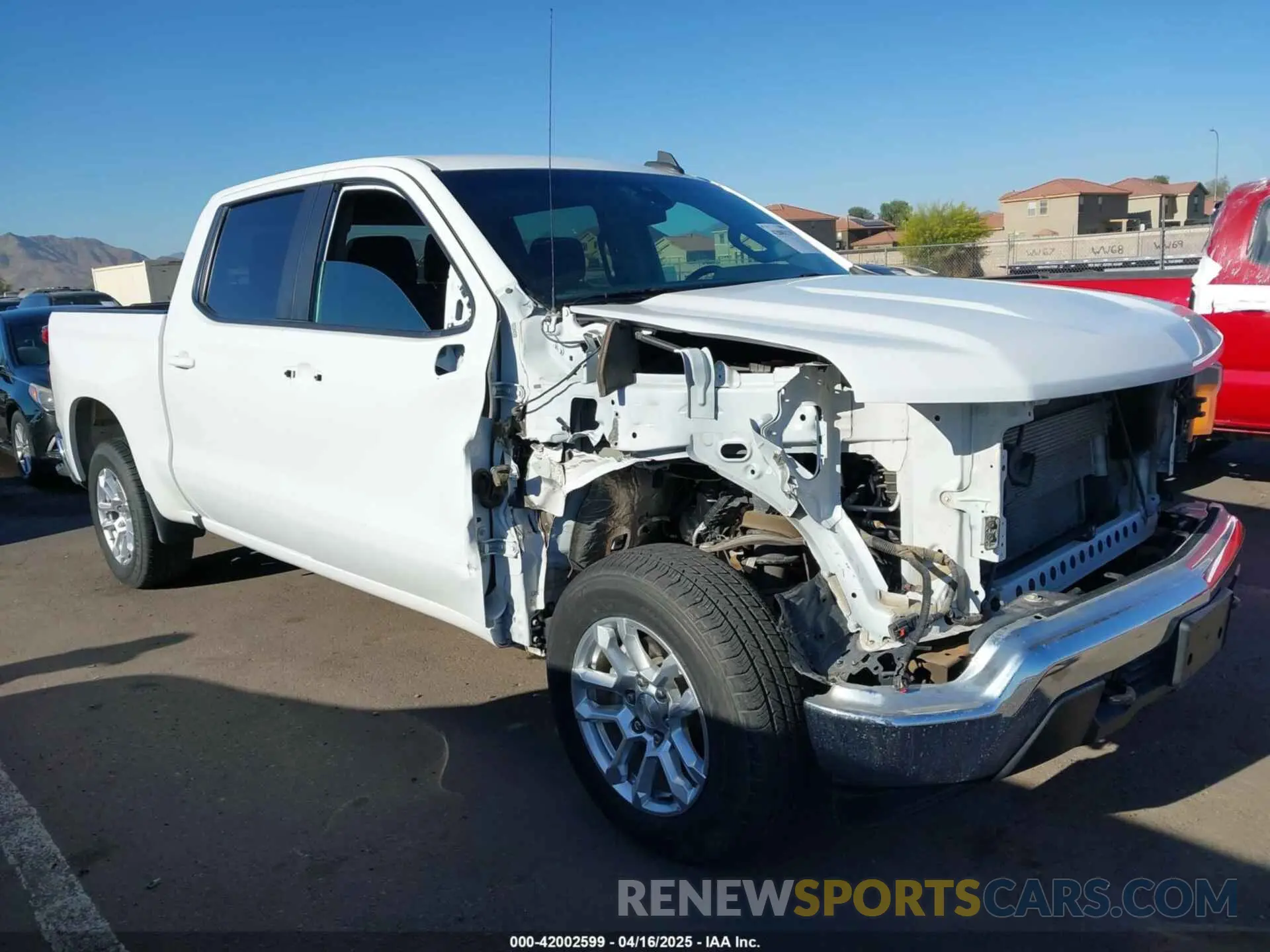18 fotografías del automóvil dañado 1GCUDDEDXNZ537566 CHEVROLET SILVERADO 1500 2022