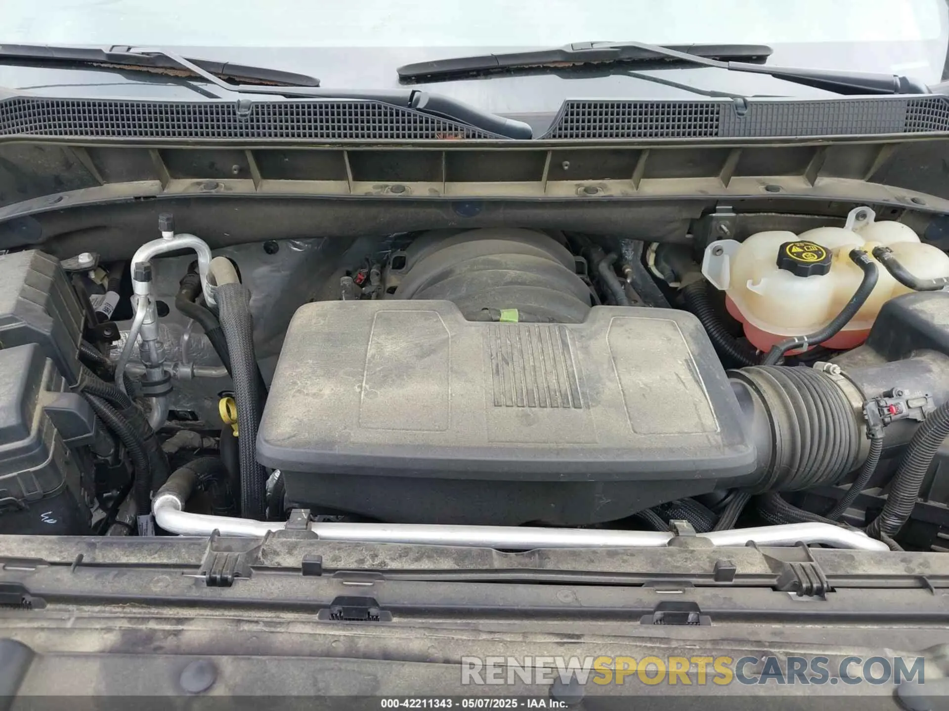 10 fotografías del automóvil dañado 1GCUDEEDXNZ531126 CHEVROLET SILVERADO 1500 2022