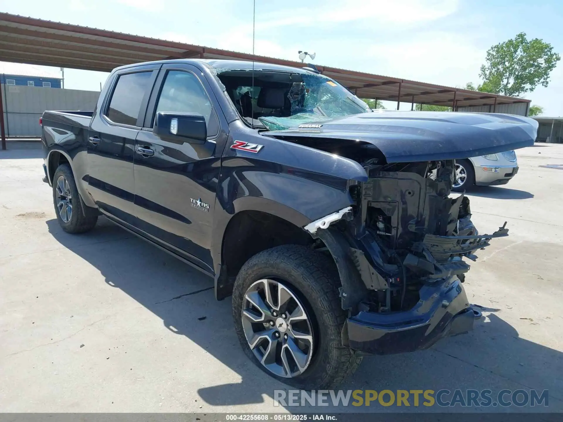 1 fotografías del automóvil dañado 1GCUDEET2NZ520287 CHEVROLET SILVERADO 1500 2022