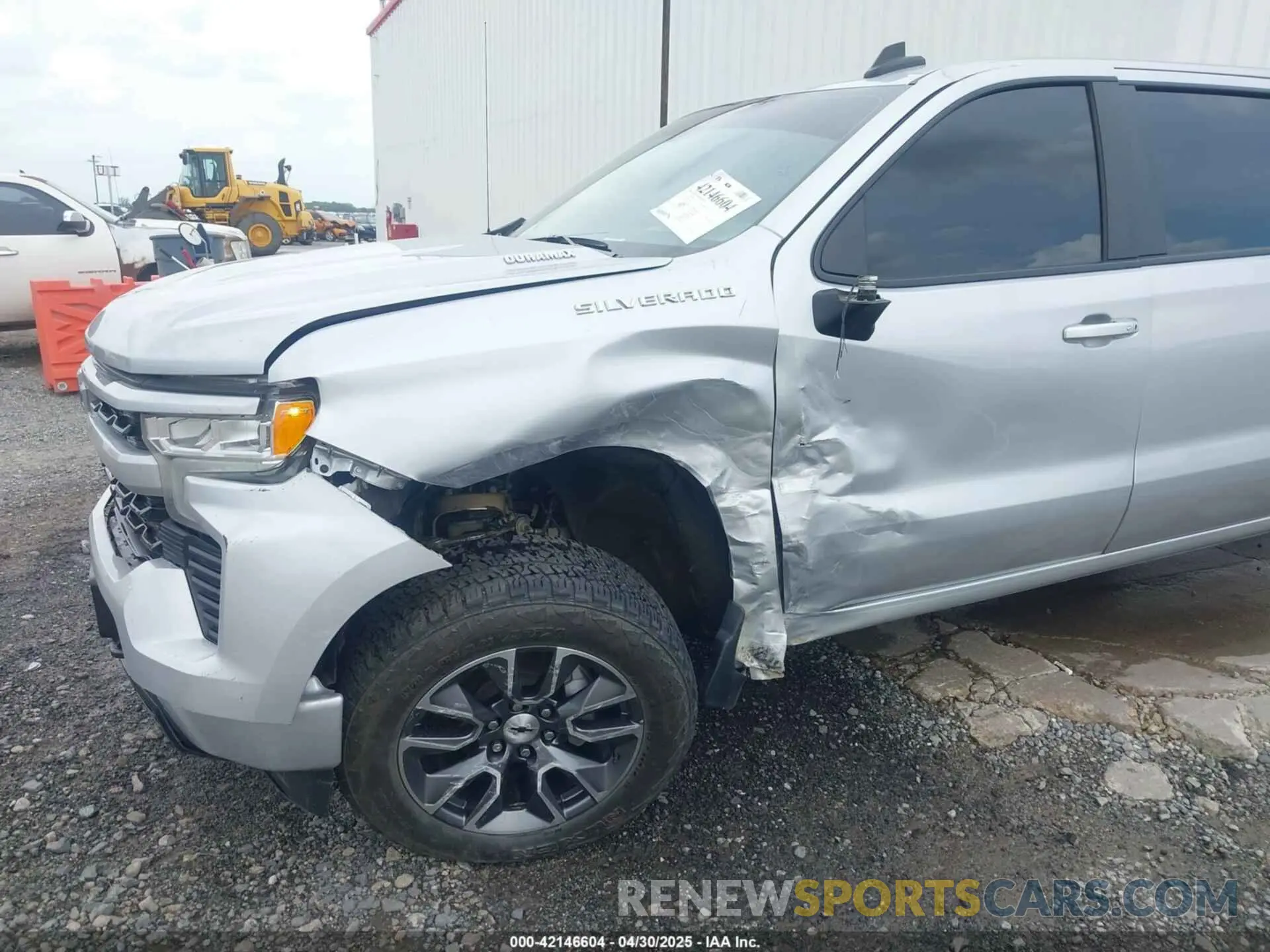 6 fotografías del automóvil dañado 1GCUDEET8NZ571342 CHEVROLET SILVERADO 1500 2022