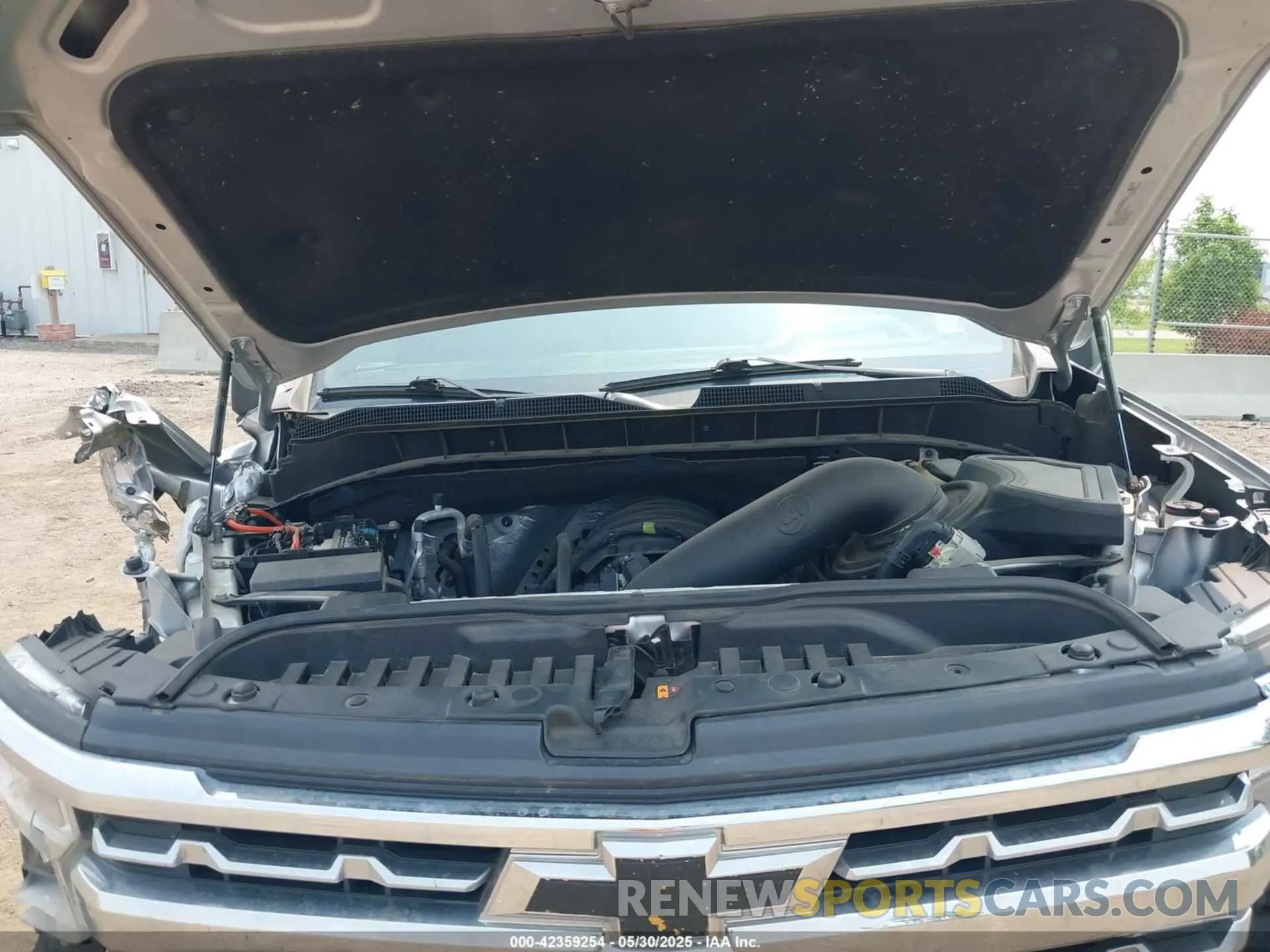 10 fotografías del automóvil dañado 1GCUDGED4NZ504659 CHEVROLET SILVERADO 1500 2022