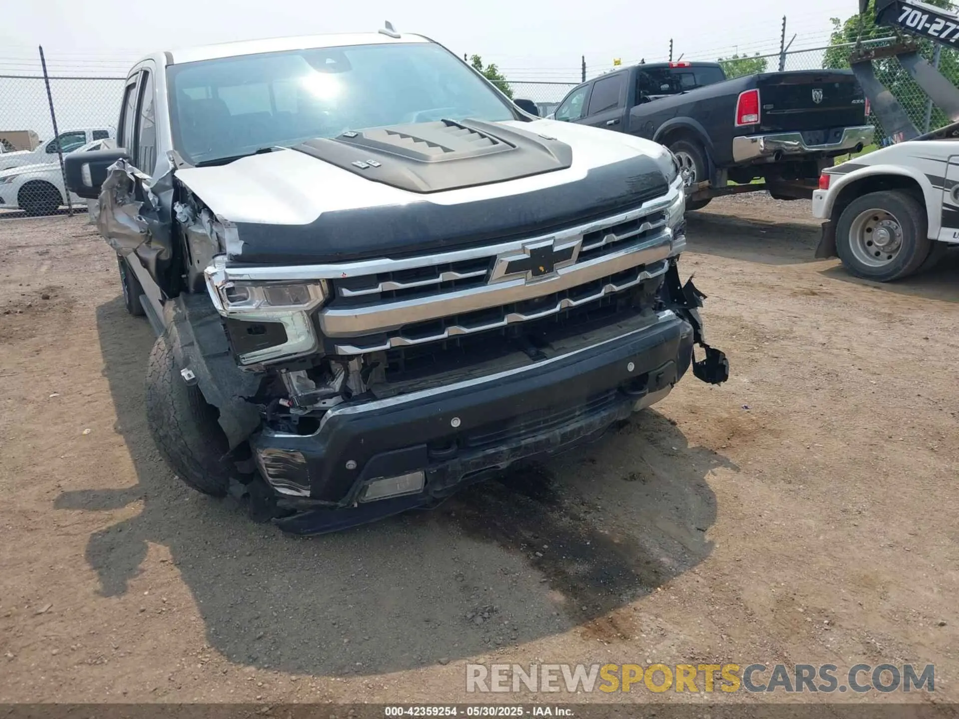 6 fotografías del automóvil dañado 1GCUDGED4NZ504659 CHEVROLET SILVERADO 1500 2022